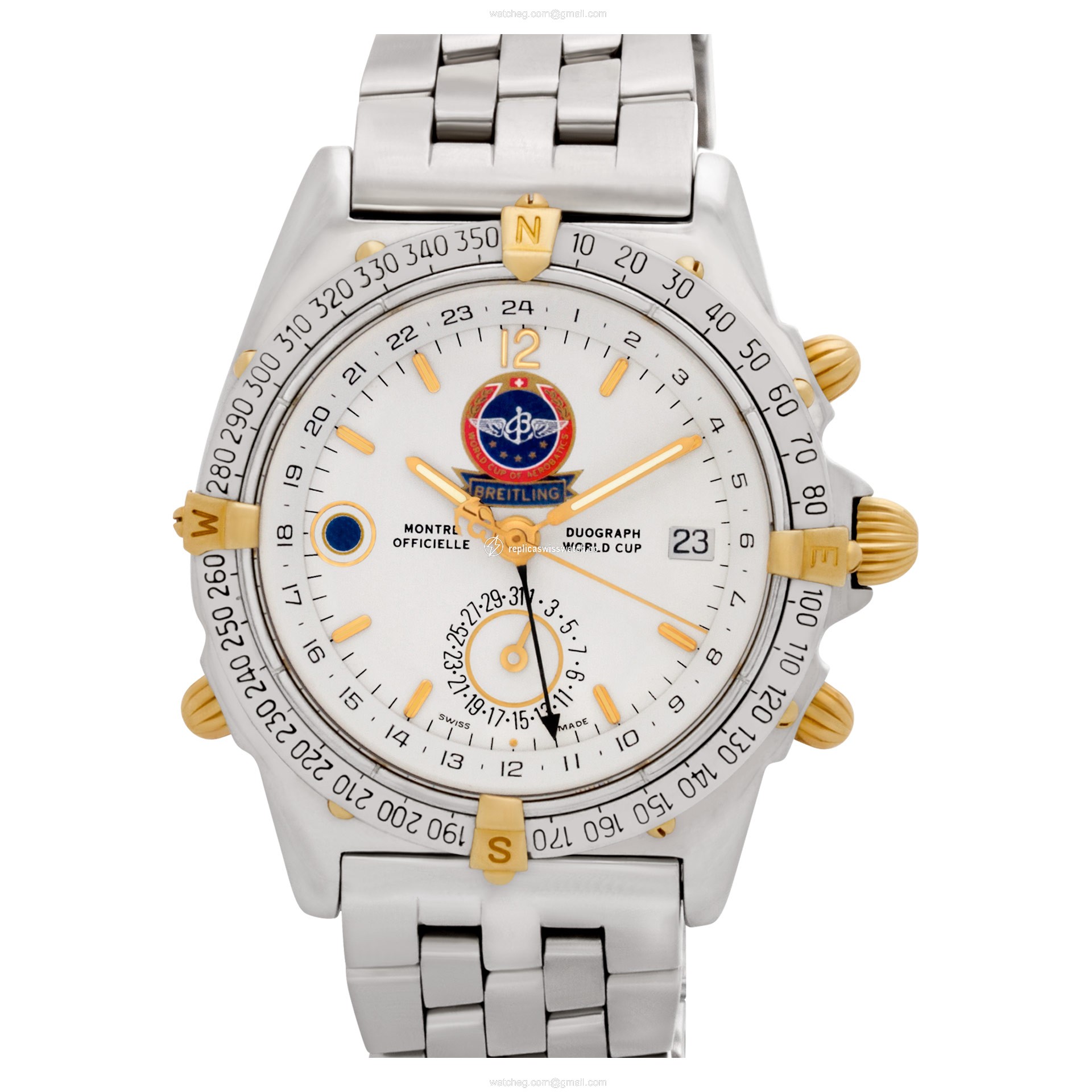 Breitling B15508 Duograph Automatic Male Stainless Steel Replica Breitling B15508 Duograph Automatic Male Stainless Steel Replica