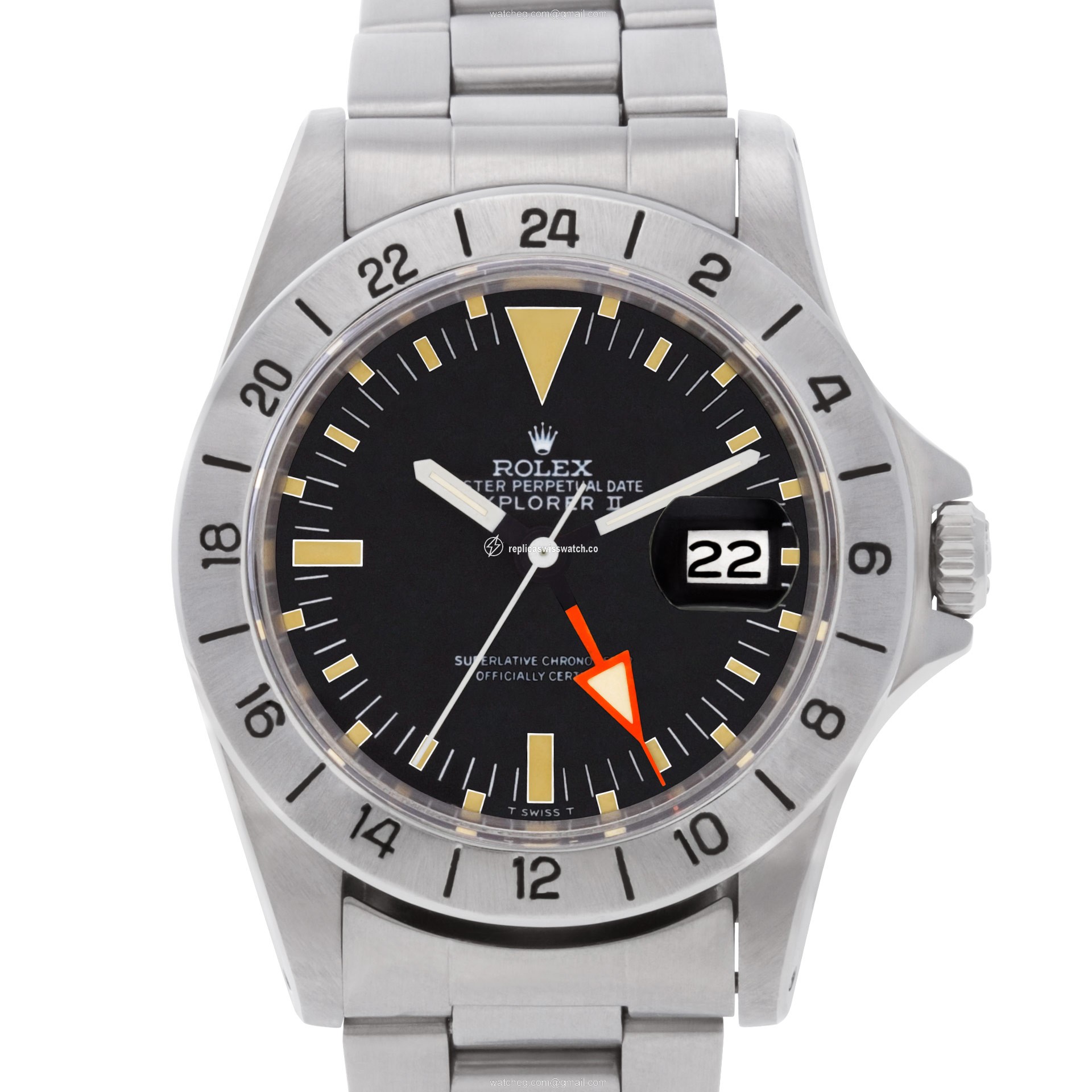 Rolex 1655 Explorer II Automatic Male Stainless Steel Replica Rolex 1655 Explorer II Automatic Male Stainless Steel Replica