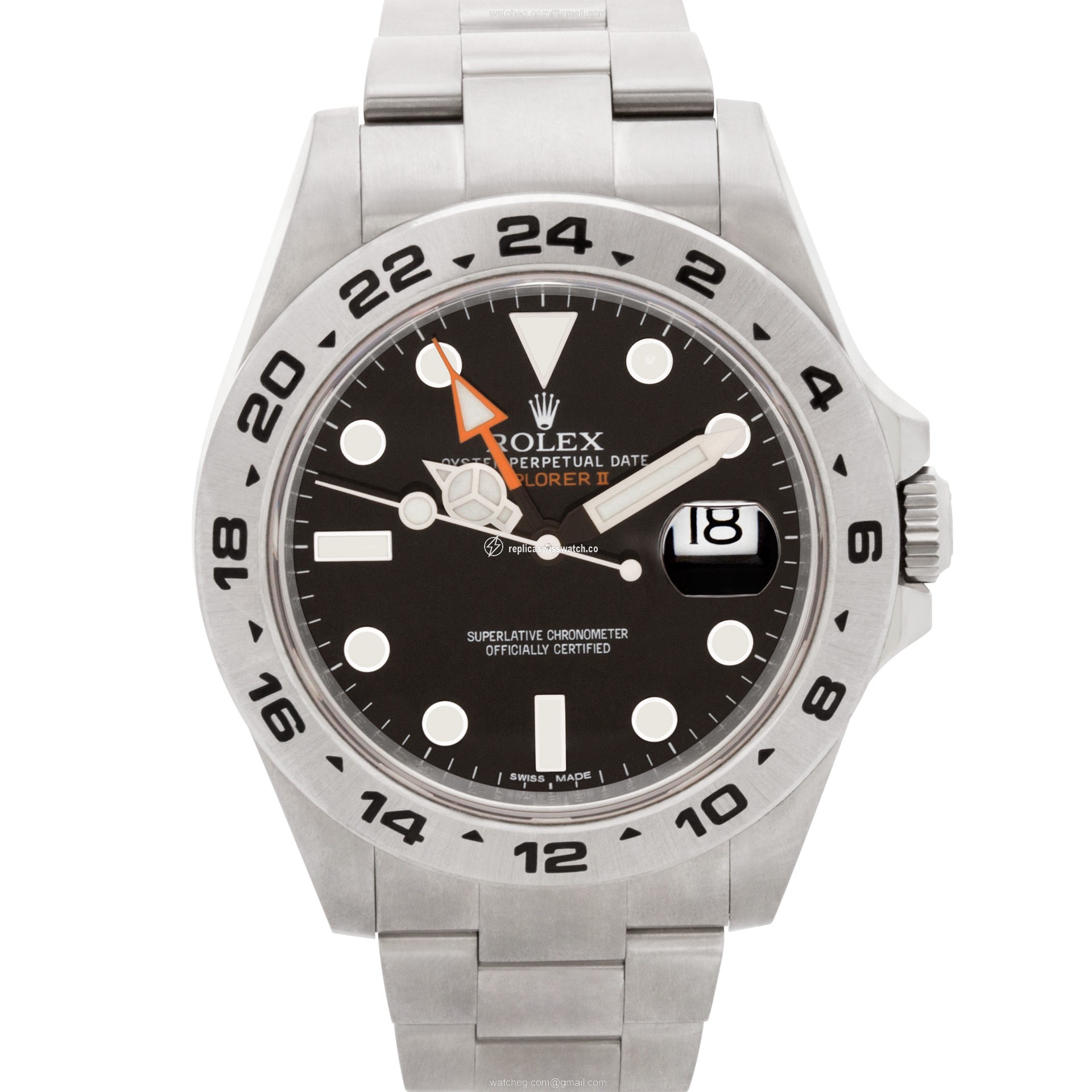 Rolex 216570 Explorer II Automatic Male Stainless Steel Replica Rolex 216570 Explorer II Automatic Male Stainless Steel Replica