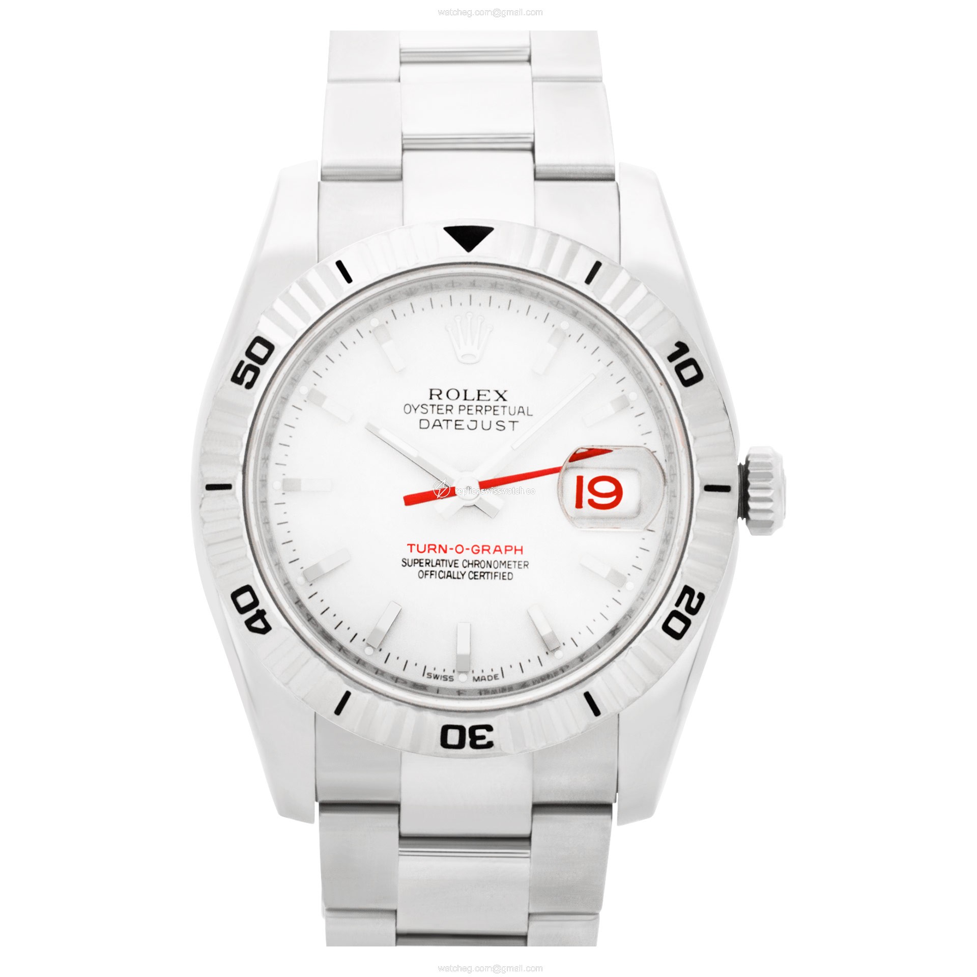 Rolex 116264 Turn-O-Graph Automatic Male Stainless Steel Replica Rolex 116264 Turn-O-Graph Automatic Male Stainless Steel Replica