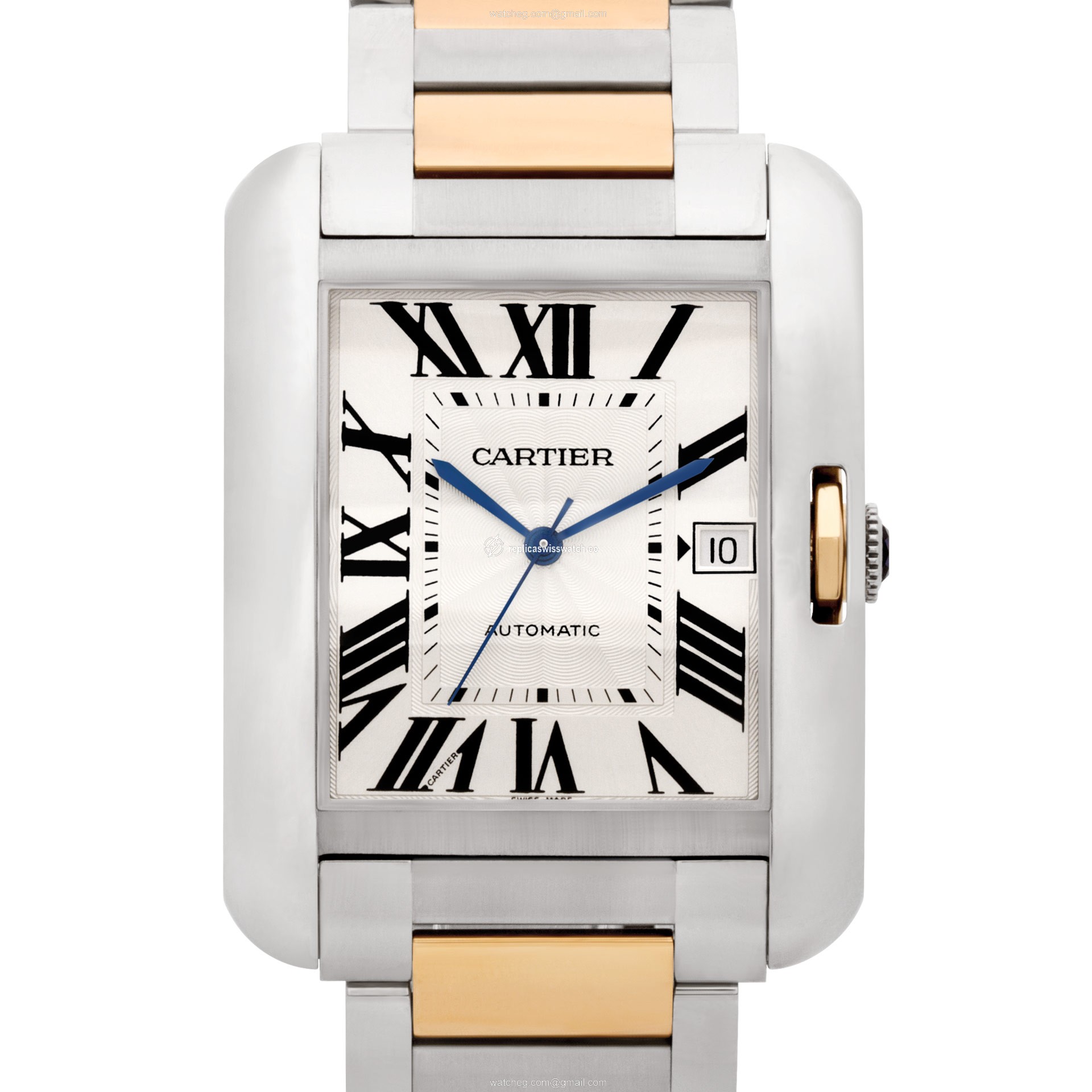 Cartier W5310006 Tank Anglaise XL Automatic Male Stainless Steel Replica Cartier W5310006 Tank Anglaise XL Automatic Male Stainless Steel Replica