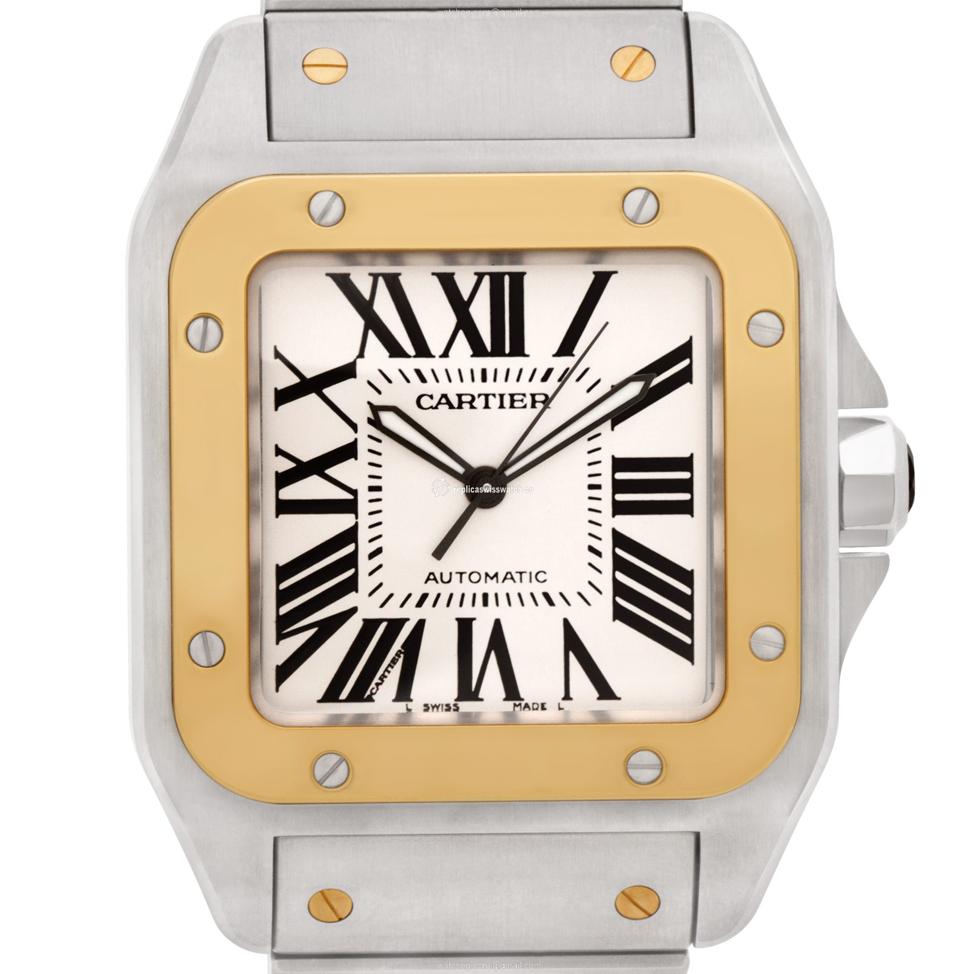 Cartier W200728G Santos 100 Automatic Male Stainless Steel Replica Cartier W200728G Santos 100 Automatic Male Stainless Steel Replica