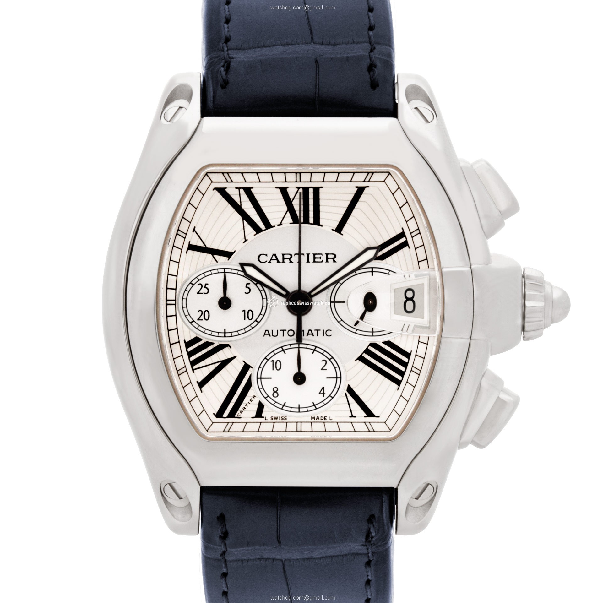 Cartier W62019X6 Roadster Automatic Male Stainless Steel Replica Cartier W62019X6 Roadster Automatic Male Stainless Steel Replica