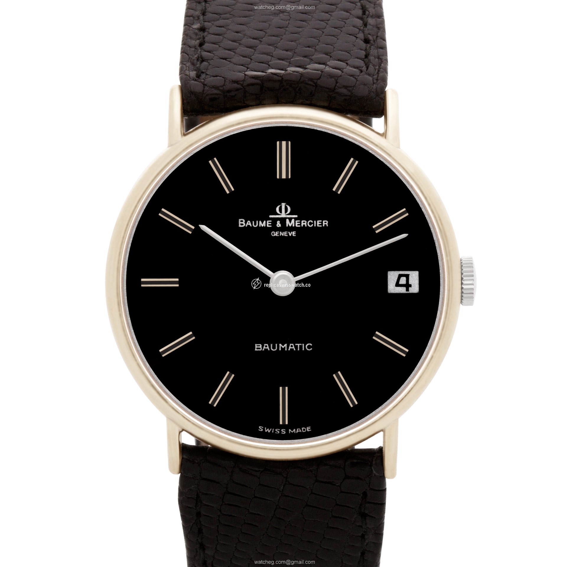 Baume & Mercier 443080 Baumatic Automatic Unisex 18k White Gold Replica Baume & Mercier 443080 Baumatic Automatic Unisex 18k White Gold Replica