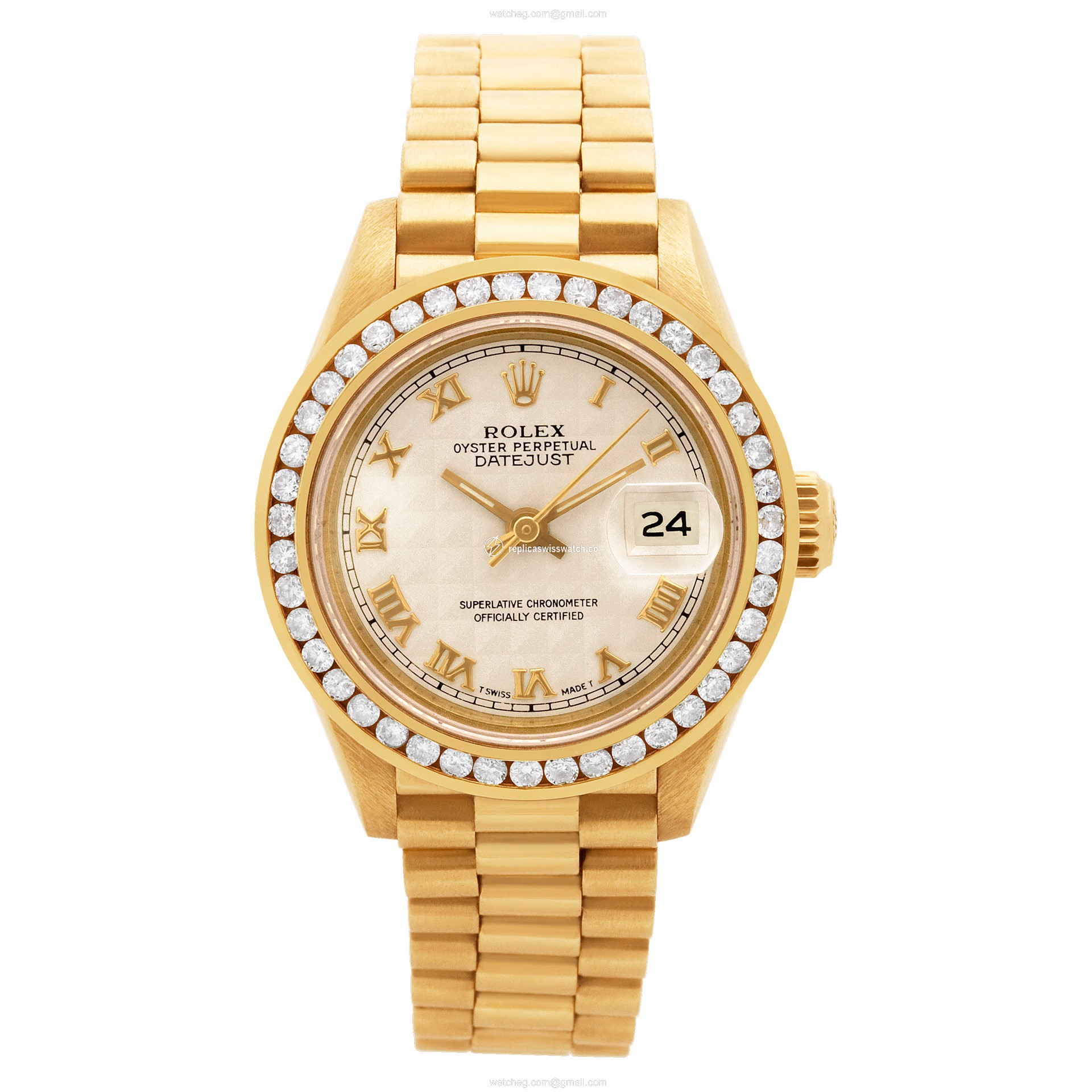 Rolex 69178 Datejust Automatic Female 18k yellow gold Replica Rolex 69178 Datejust Automatic Female 18k yellow gold Replica