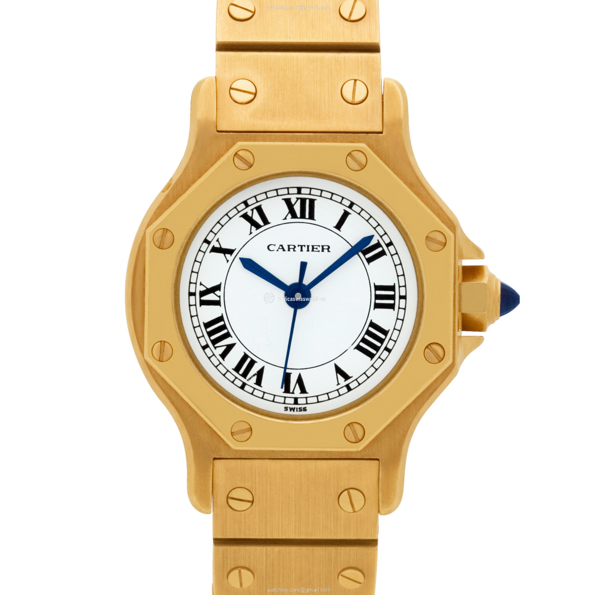 Cartier 8090604410 Santos Automatic Female 18k yellow gold Replica Cartier 8090604410 Santos Automatic Female 18k yellow gold Replica