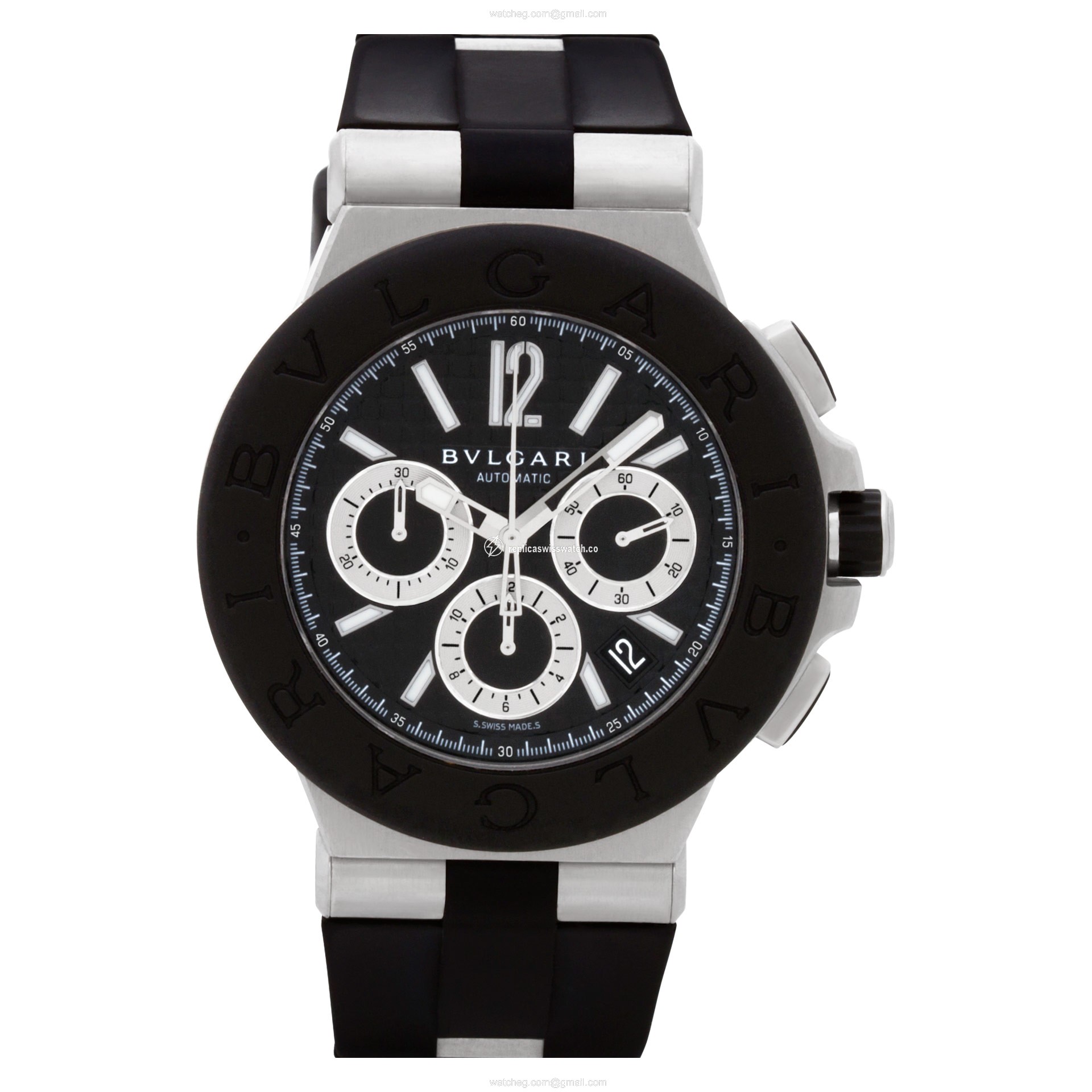 Bvlgari DG 42 SC CH Diagono Automatic Male Stainless Steel Replica Bvlgari DG 42 SC CH Diagono Automatic Male Stainless Steel Replica