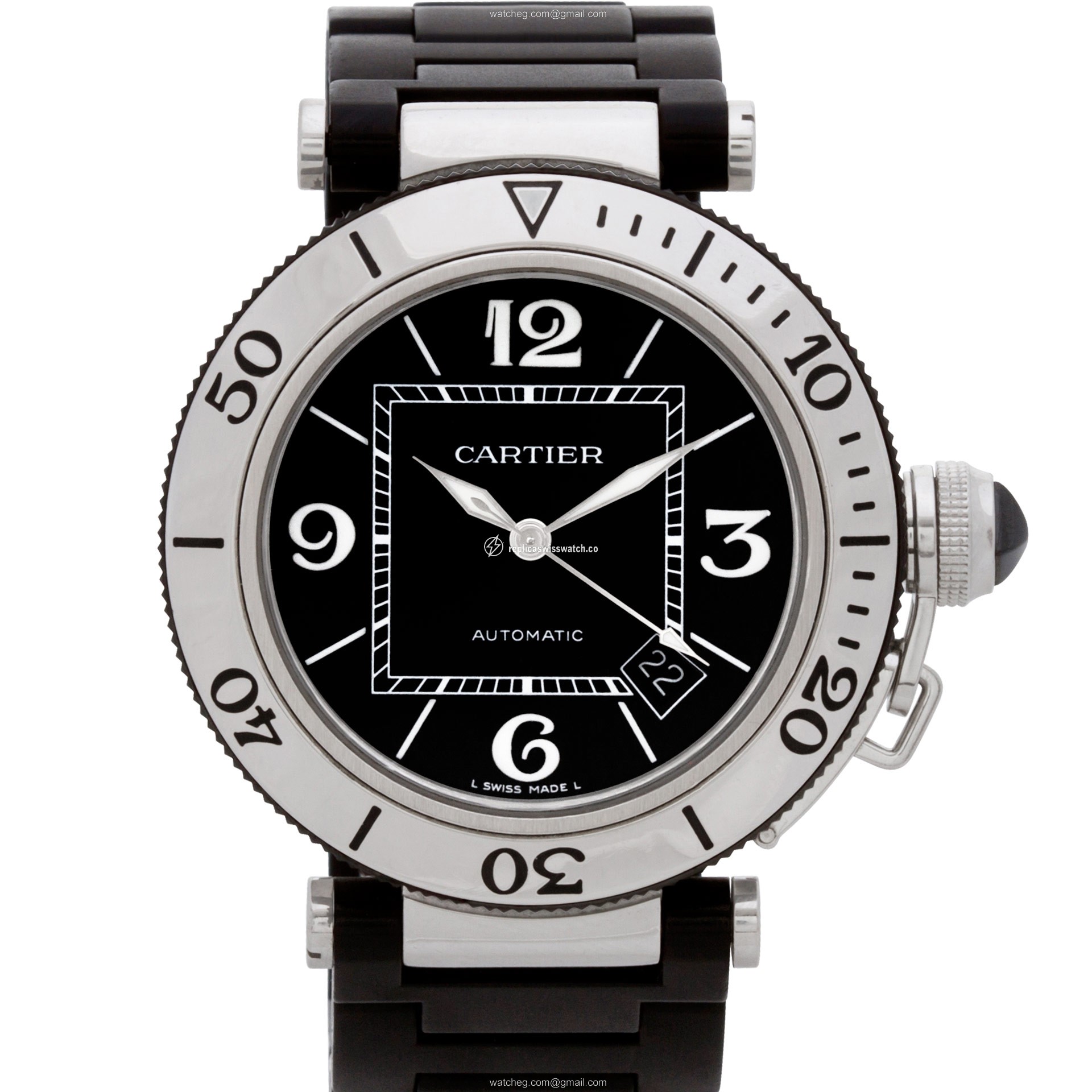 Cartier w31077u2 Pasha Seatimer Automatic Male Stainless Steel Replica Cartier w31077u2 Pasha Seatimer Automatic Male Stainless Steel Replica