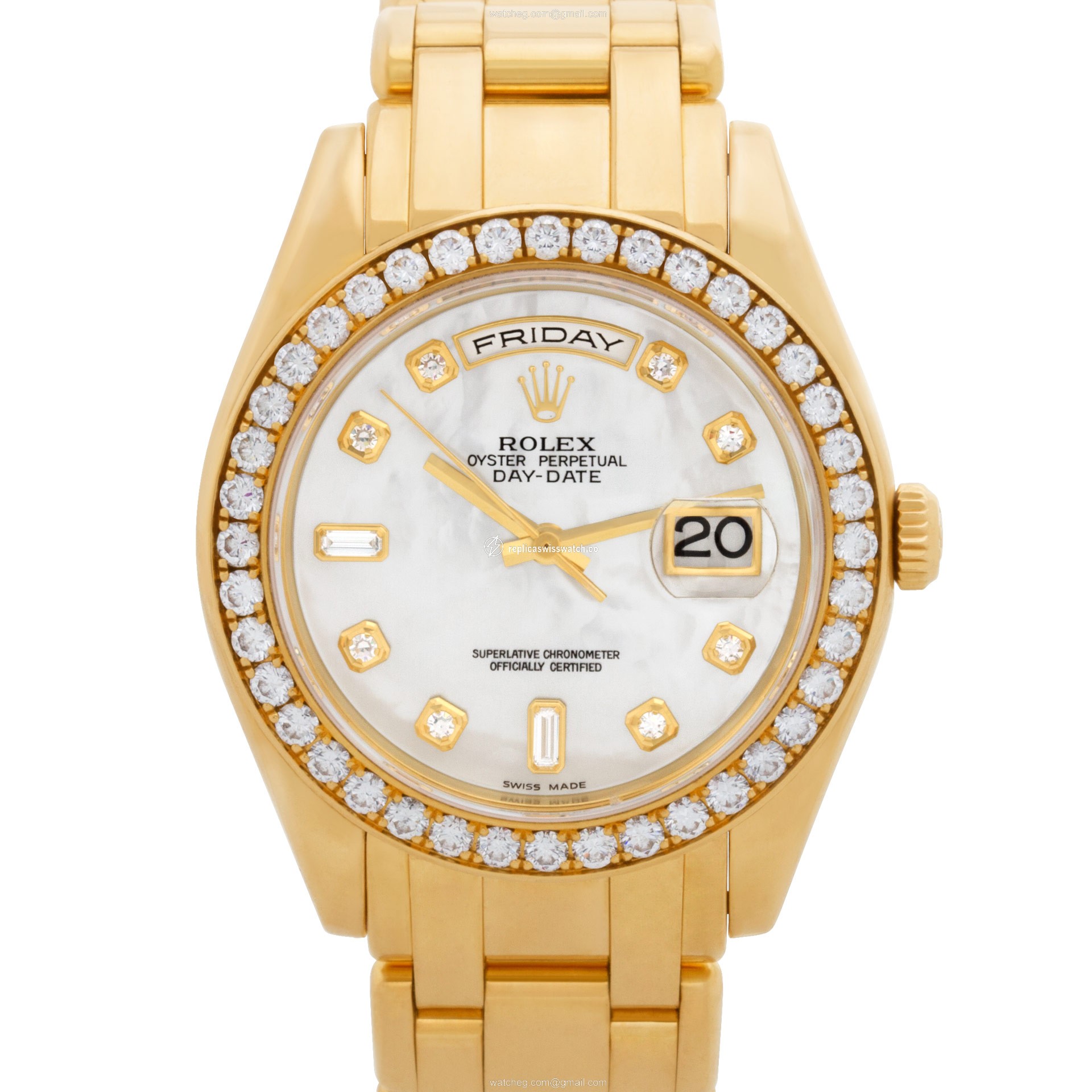Rolex 18948 Masterpiece Automatic Male 18k yellow gold Replica Rolex 18948 Masterpiece Automatic Male 18k yellow gold Replica