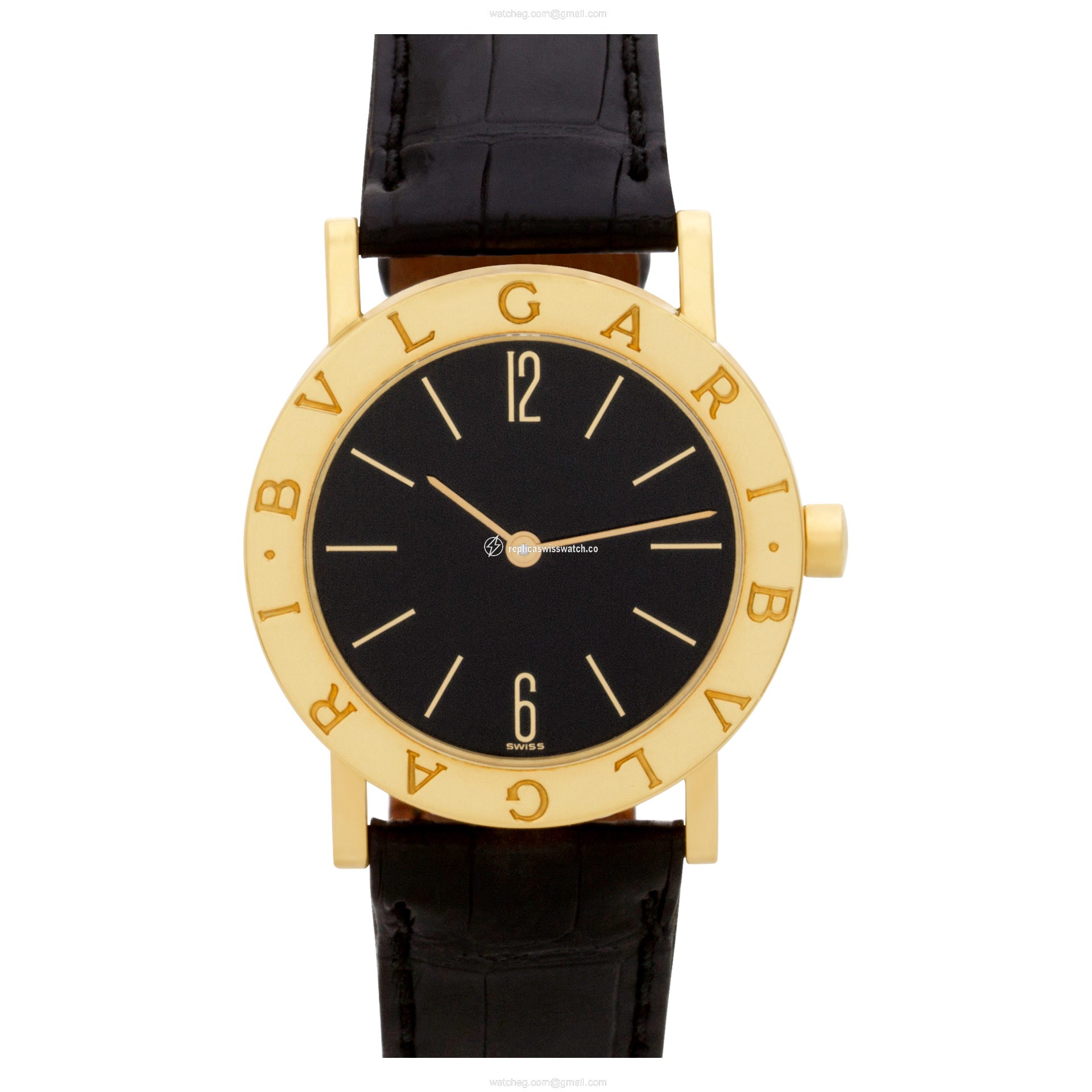 Bvlgari BB 30 GL Classic Quartz Female 18k yellow gold Replica Bvlgari BB 30 GL Classic Quartz Female 18k yellow gold Replica