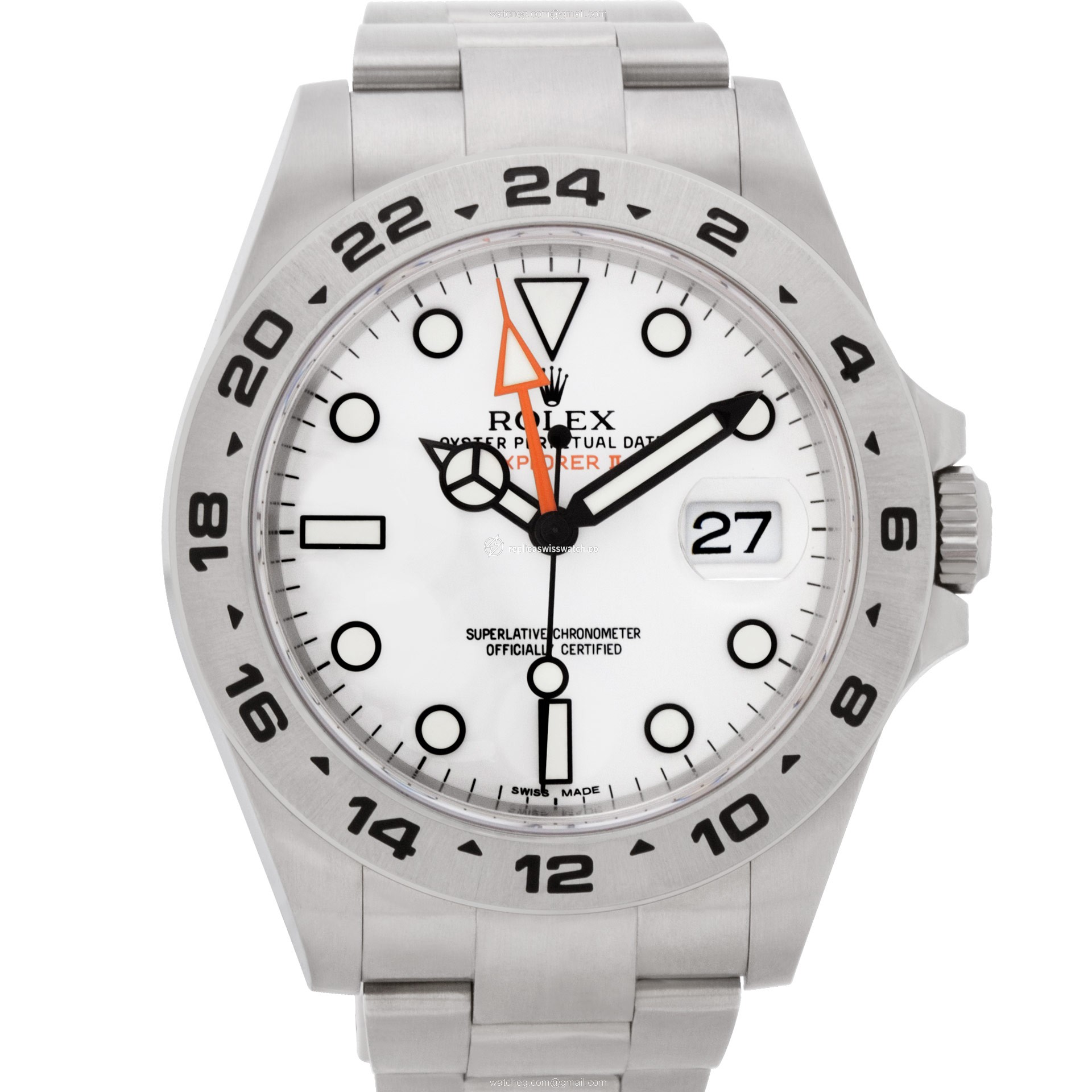 Rolex 216570 Explorer II Automatic Male Stainless Steel Replica Rolex 216570 Explorer II Automatic Male Stainless Steel Replica