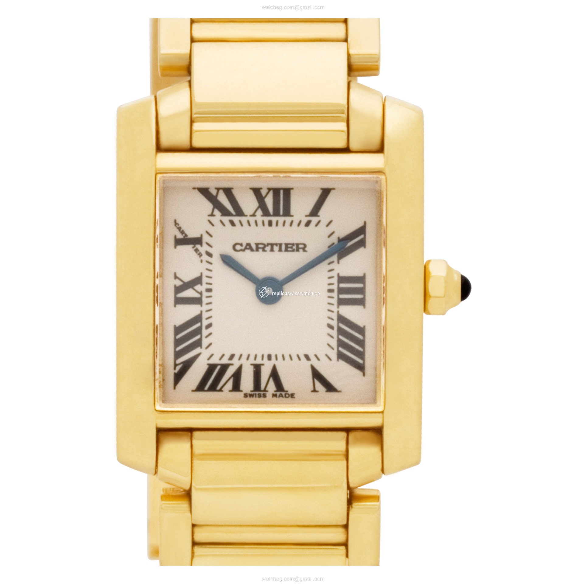 Cartier 2385 Tank Francaise Quartz Female 18k yellow gold Replica Cartier 2385 Tank Francaise Quartz Female 18k yellow gold Replica