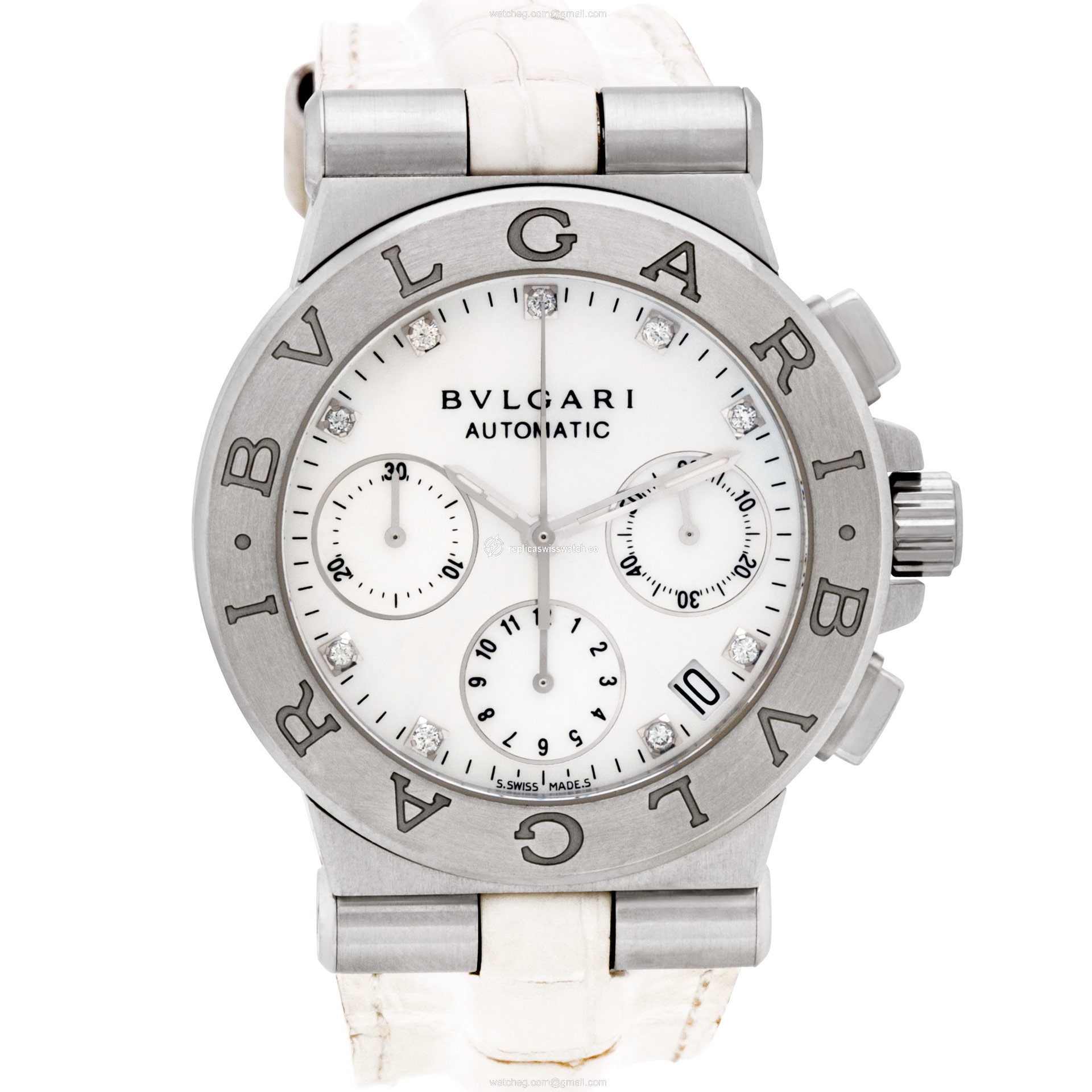 Bvlgari DG 35 S CH Diagono Automatic Unisex Stainless Steel Replica Bvlgari DG 35 S CH Diagono Automatic Unisex Stainless Steel Replica