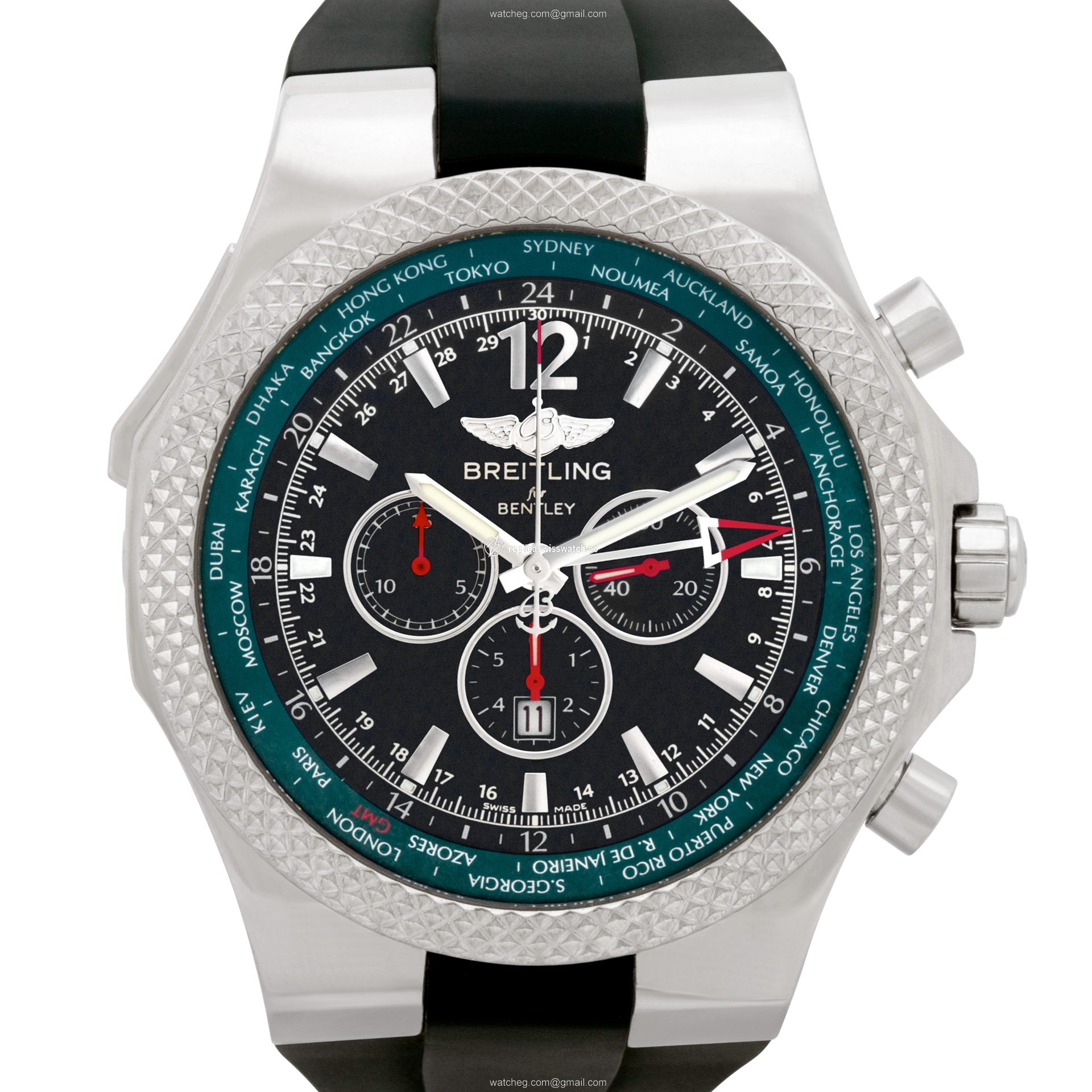 Breitling A47362S4 Bentley GMT Automatic Male Stainless Steel Replica Breitling A47362S4 Bentley GMT Automatic Male Stainless Steel Replica