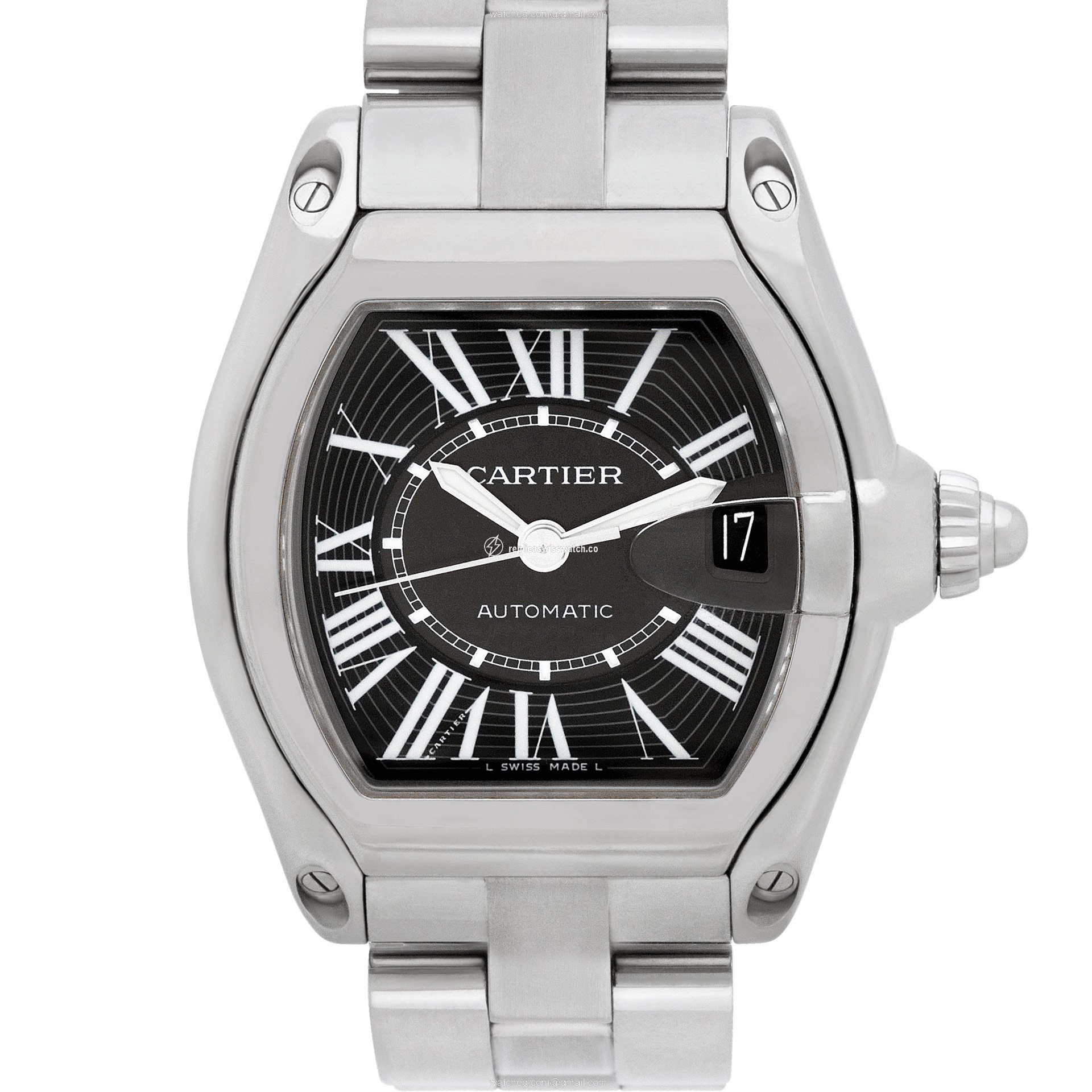 Cartier 2510 Roadster Automatic Unisex Stainless Steel Replica Cartier 2510 Roadster Automatic Unisex Stainless Steel Replica