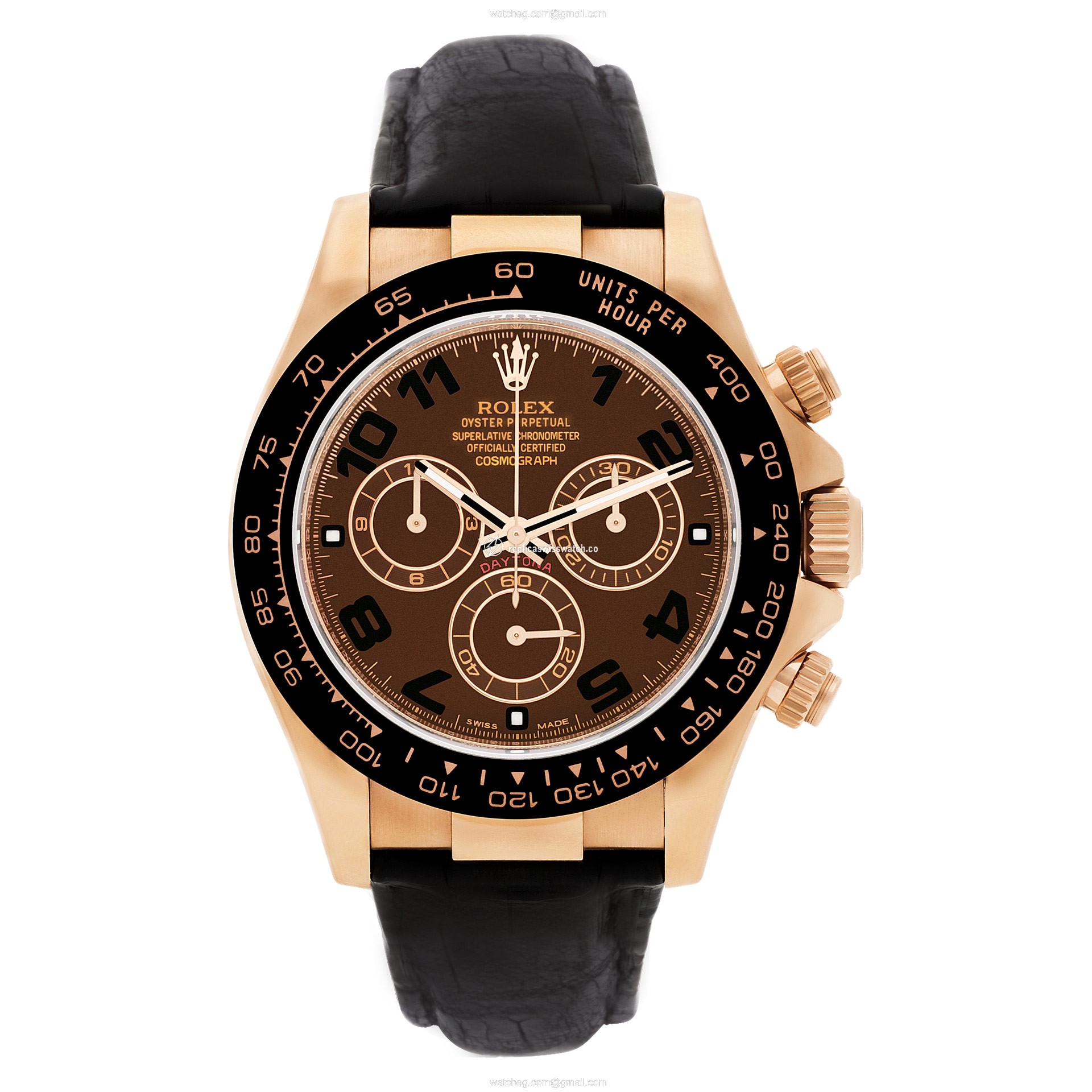 Rolex 116515 Daytona Automatic Male 18k rose gold Replica Rolex 116515 Daytona Automatic Male 18k rose gold Replica