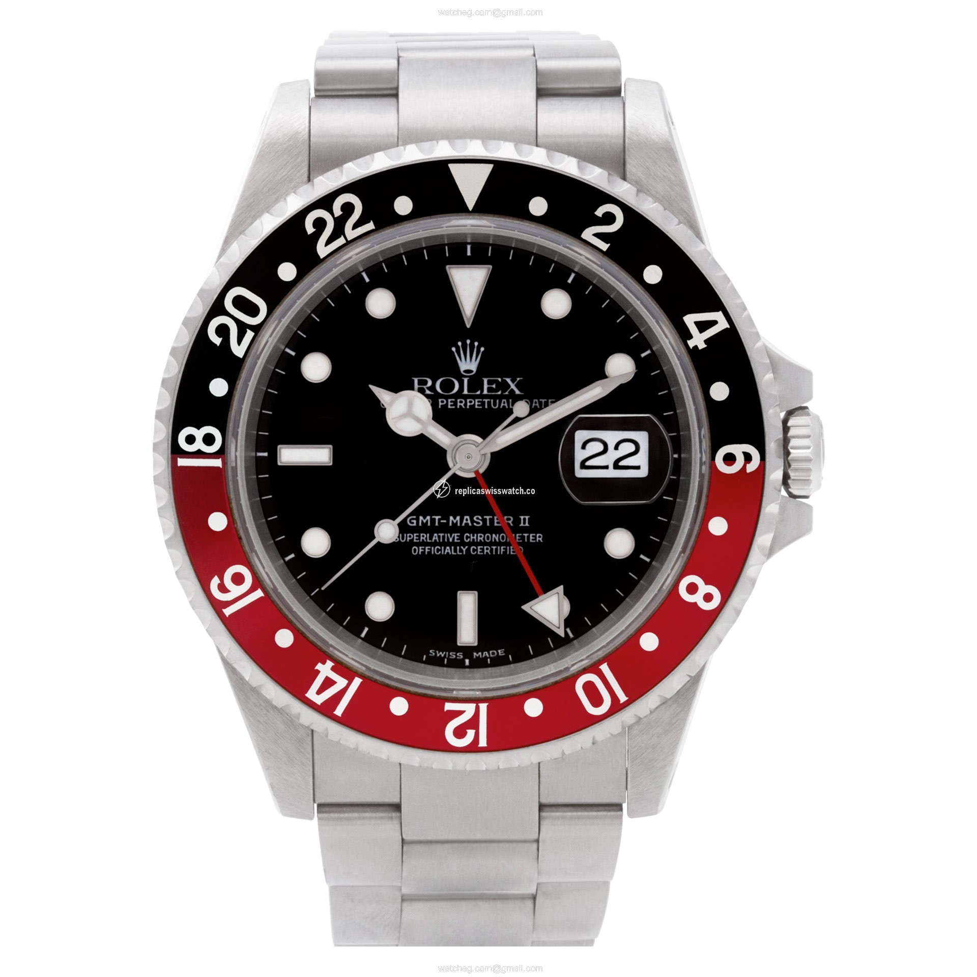 Rolex 16710 GMT-Master II Automatic Male Stainless Steel Replica Rolex 16710 GMT-Master II Automatic Male Stainless Steel Replica