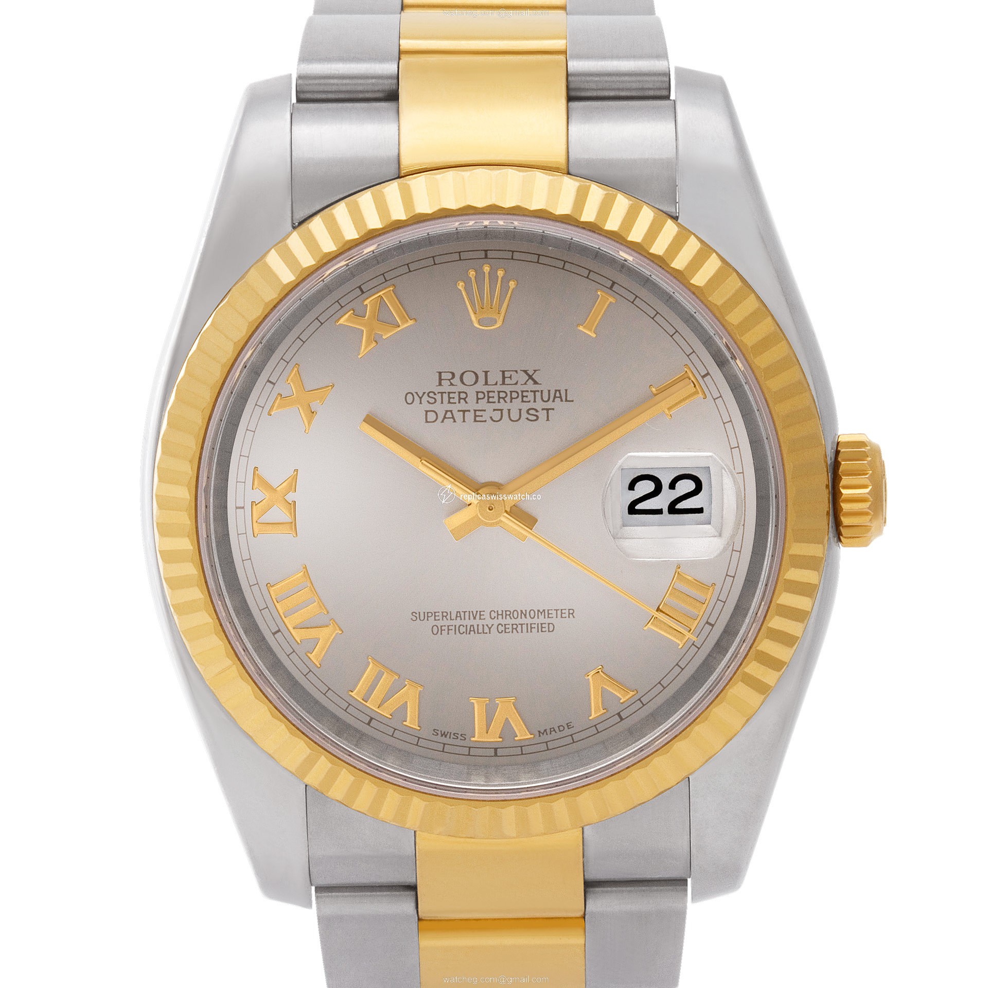 Rolex 116233 Datejust Automatic Male 18k gold & Stainless Steel Replica Rolex 116233 Datejust Automatic Male 18k gold & Stainless Steel Replica