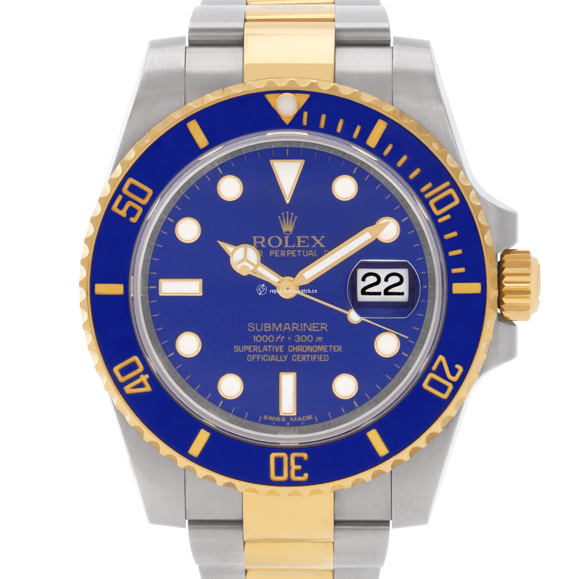 Rolex 116613LB Submariner Automatic Male Stainless Steel Replica Rolex 116613LB Submariner Automatic Male Stainless Steel Replica