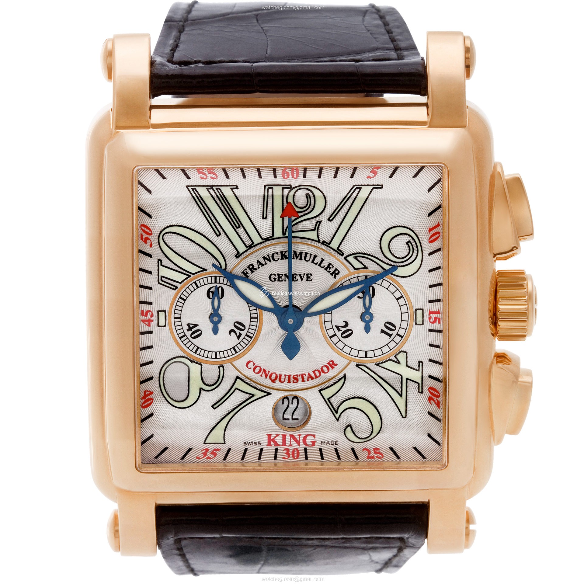 Franck Muller 10000 K CC King Cortez Automatic Male 18k Pink Gold Replica Franck Muller 10000 K CC King Cortez Automatic Male 18k Pink Gold Replica