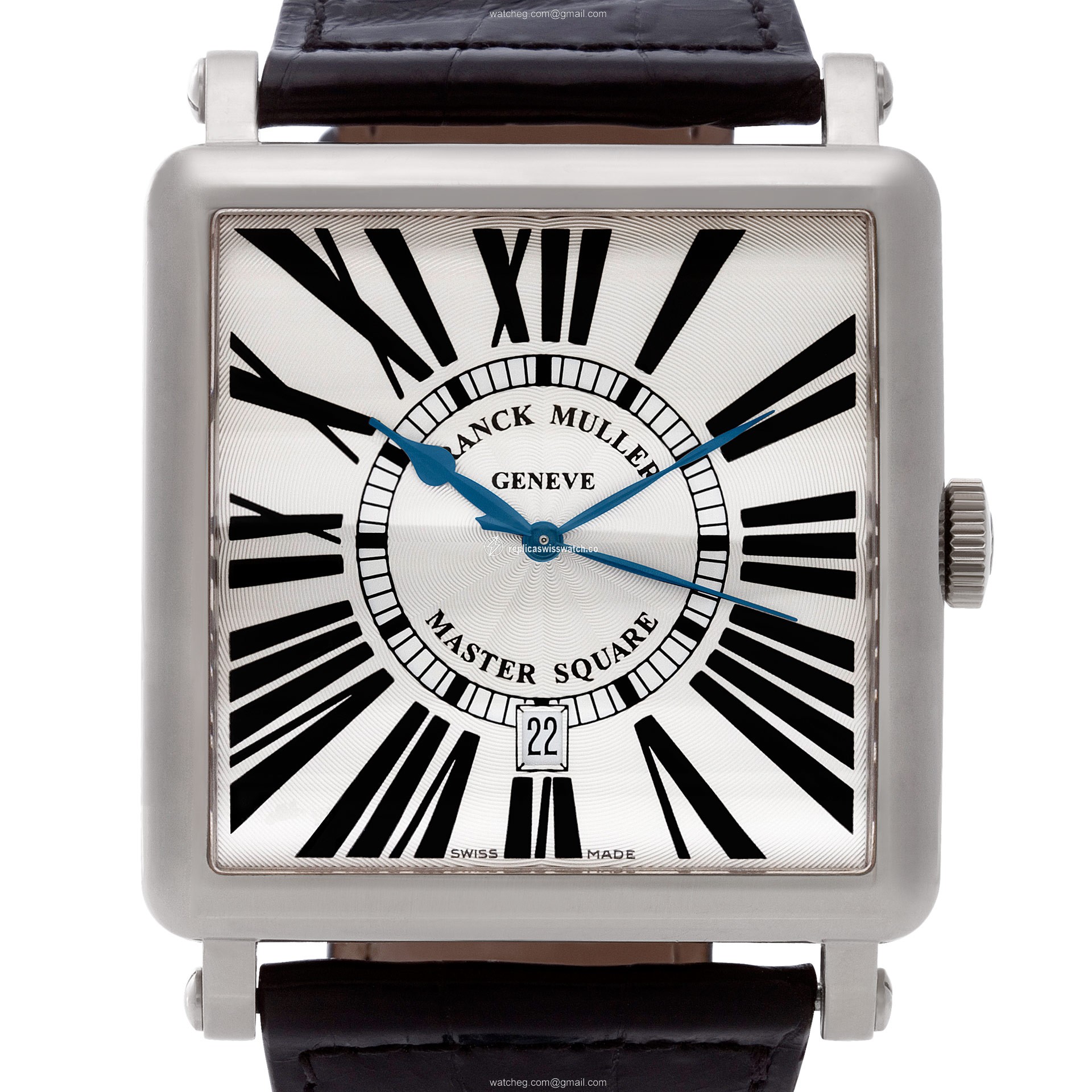 Franck Muller 6000 K SC Master Square Automatic Male 18k White Gold Replica Franck Muller 6000 K SC Master Square Automatic Male 18k White Gold Replica