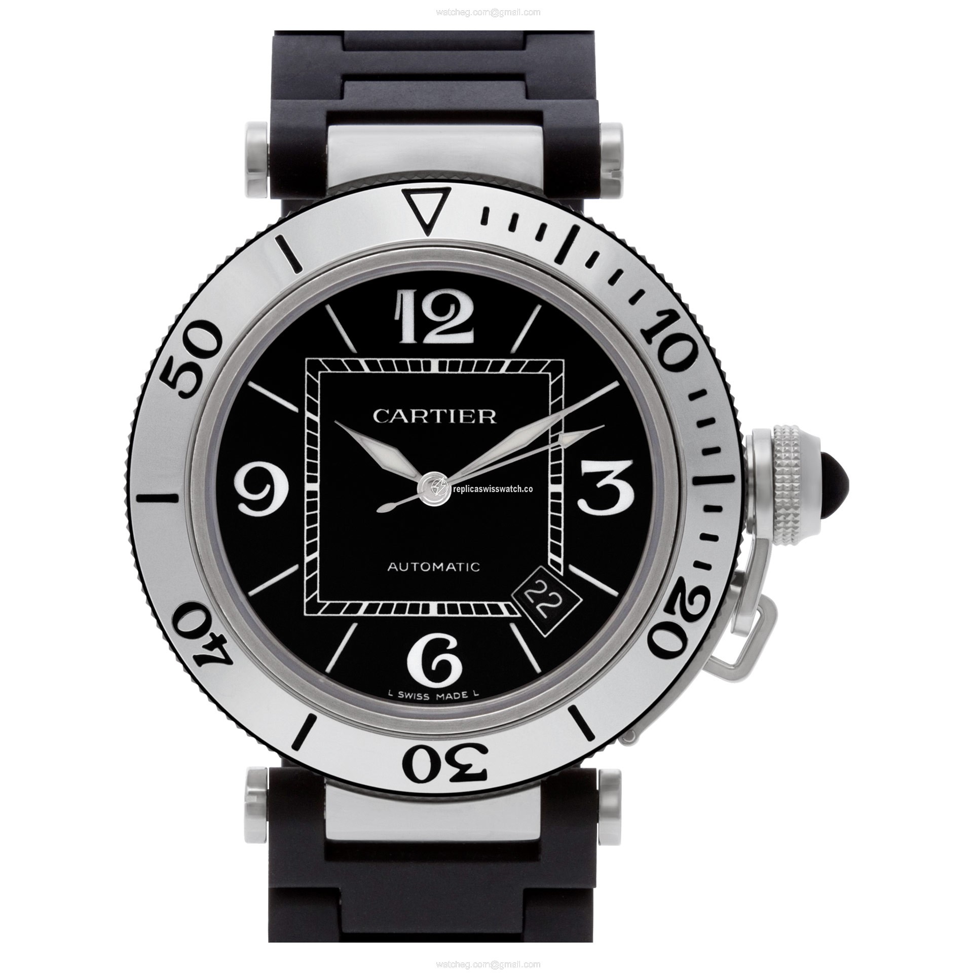 Cartier W31077U2 Pasha Seatimer Automatic Male Stainless Steel Replica Cartier W31077U2 Pasha Seatimer Automatic Male Stainless Steel Replica