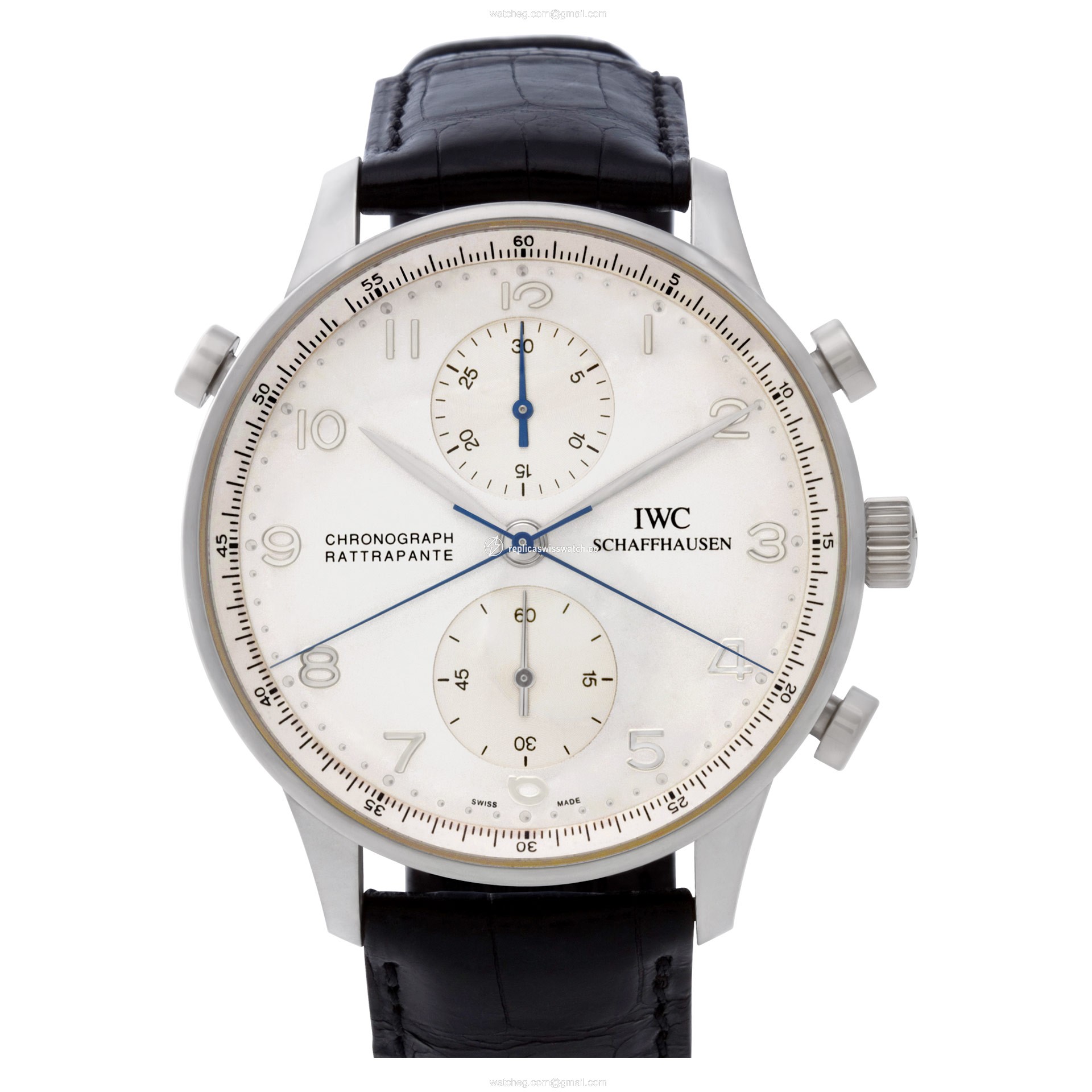 IWC IW371205 Rattrapante Manual Male Platinum Replica IWC IW371205 Rattrapante Manual Male Platinum Replica