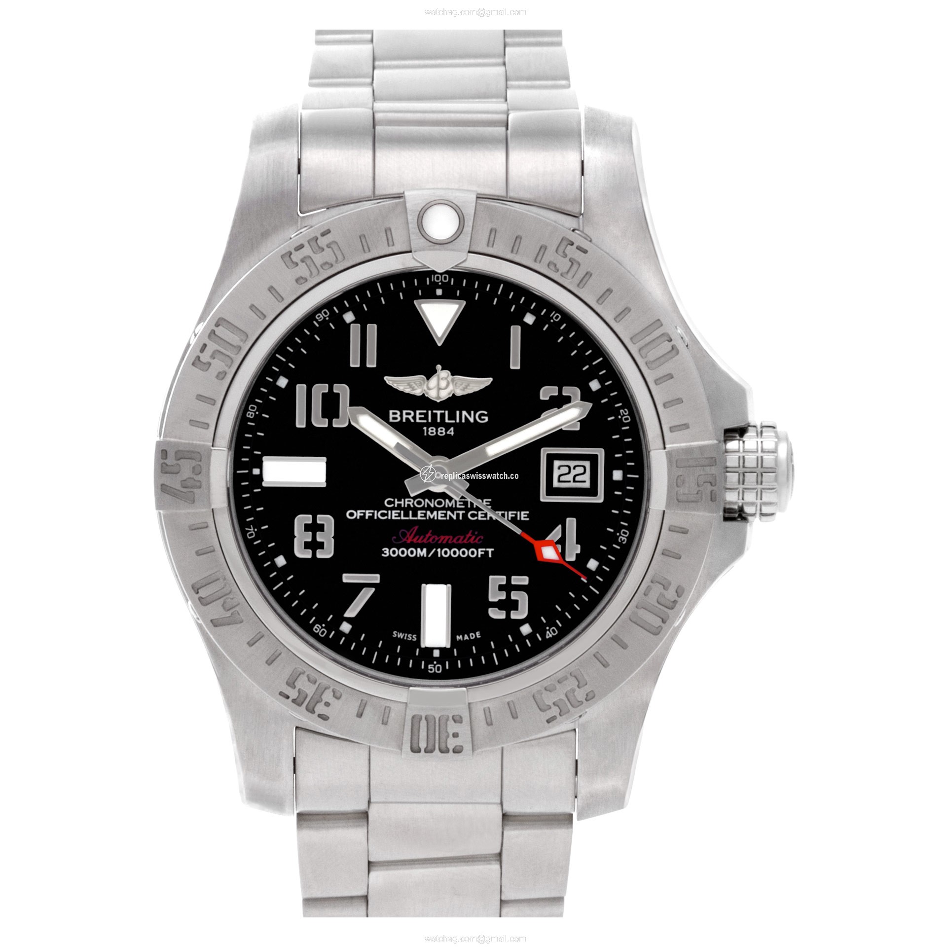Breitling A17331 Avenger Automatic Male Stainless Steel Replica Breitling A17331 Avenger Automatic Male Stainless Steel Replica