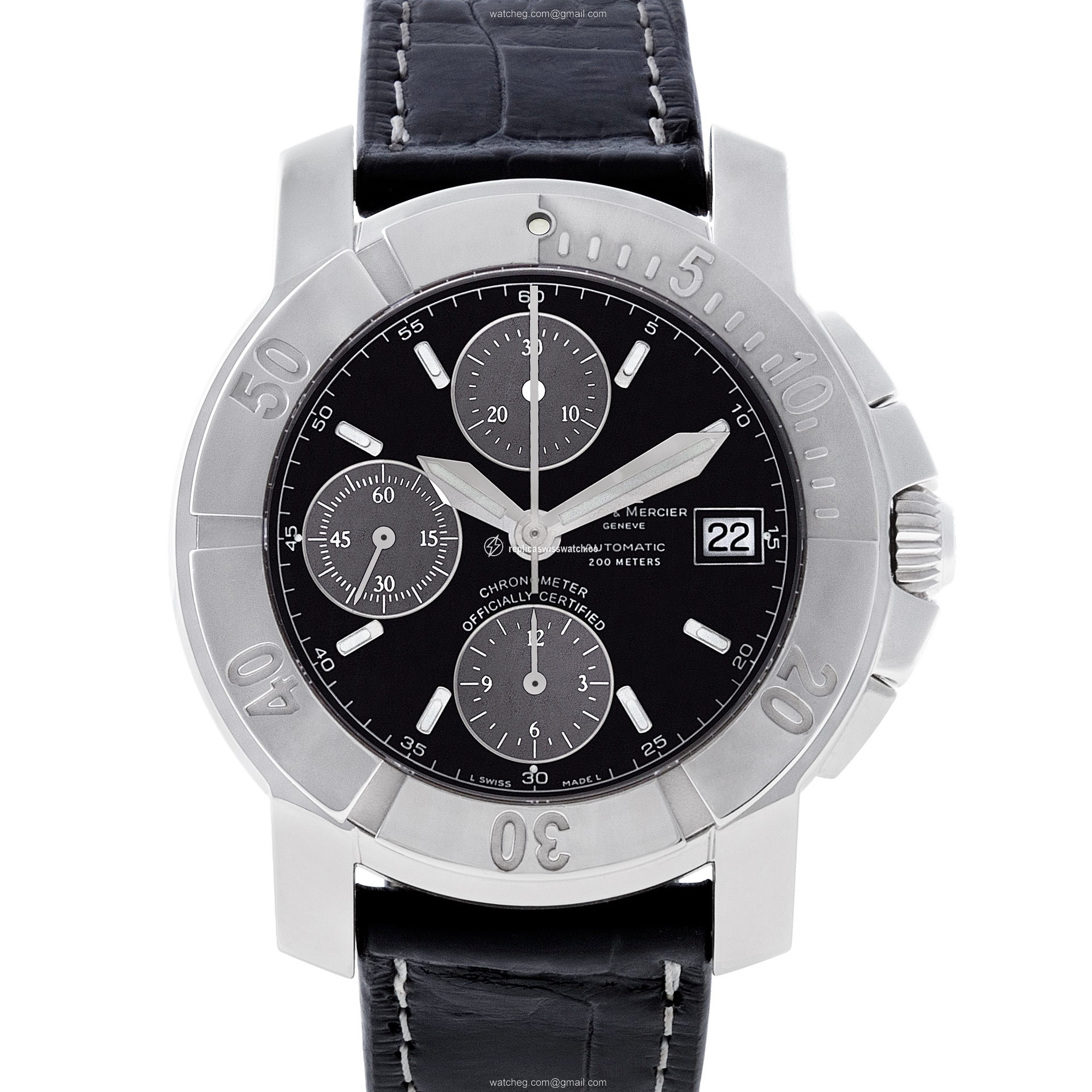 Baume & Mercier 5290283 Capeland Automatic Male Stainless Steel Replica Baume & Mercier 5290283 Capeland Automatic Male Stainless Steel Replica