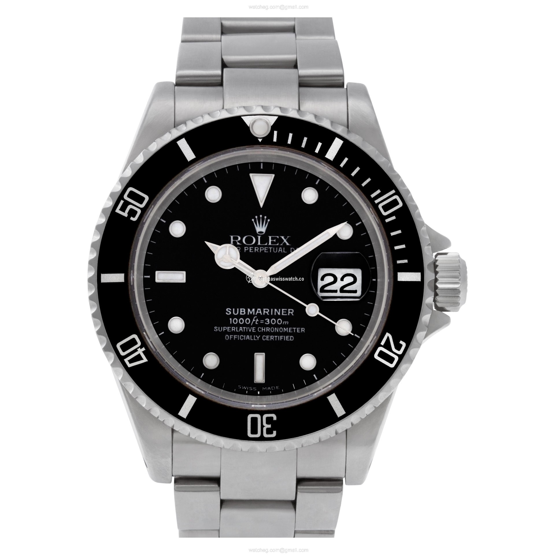 Rolex 16610 Submariner Automatic Male Stainless Steel Replica Rolex 16610 Submariner Automatic Male Stainless Steel Replica