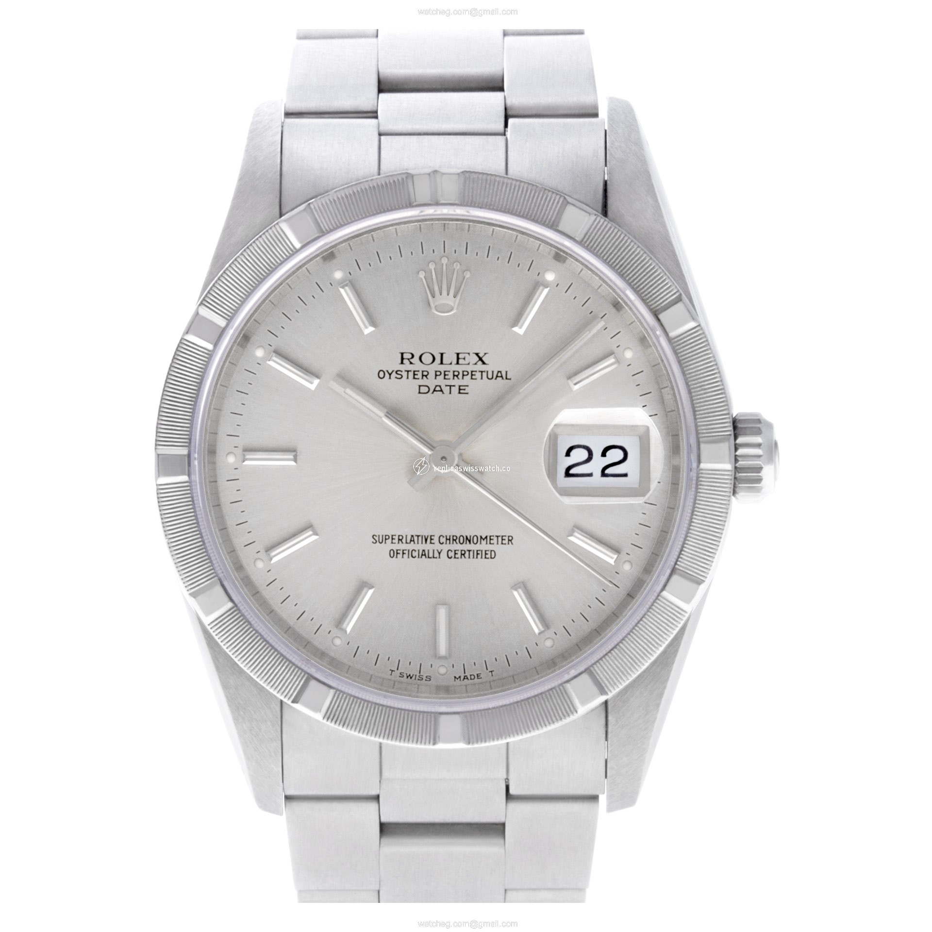 Rolex 15210 Date Automatic Unisex Stainless Steel Replica Rolex 15210 Date Automatic Unisex Stainless Steel Replica