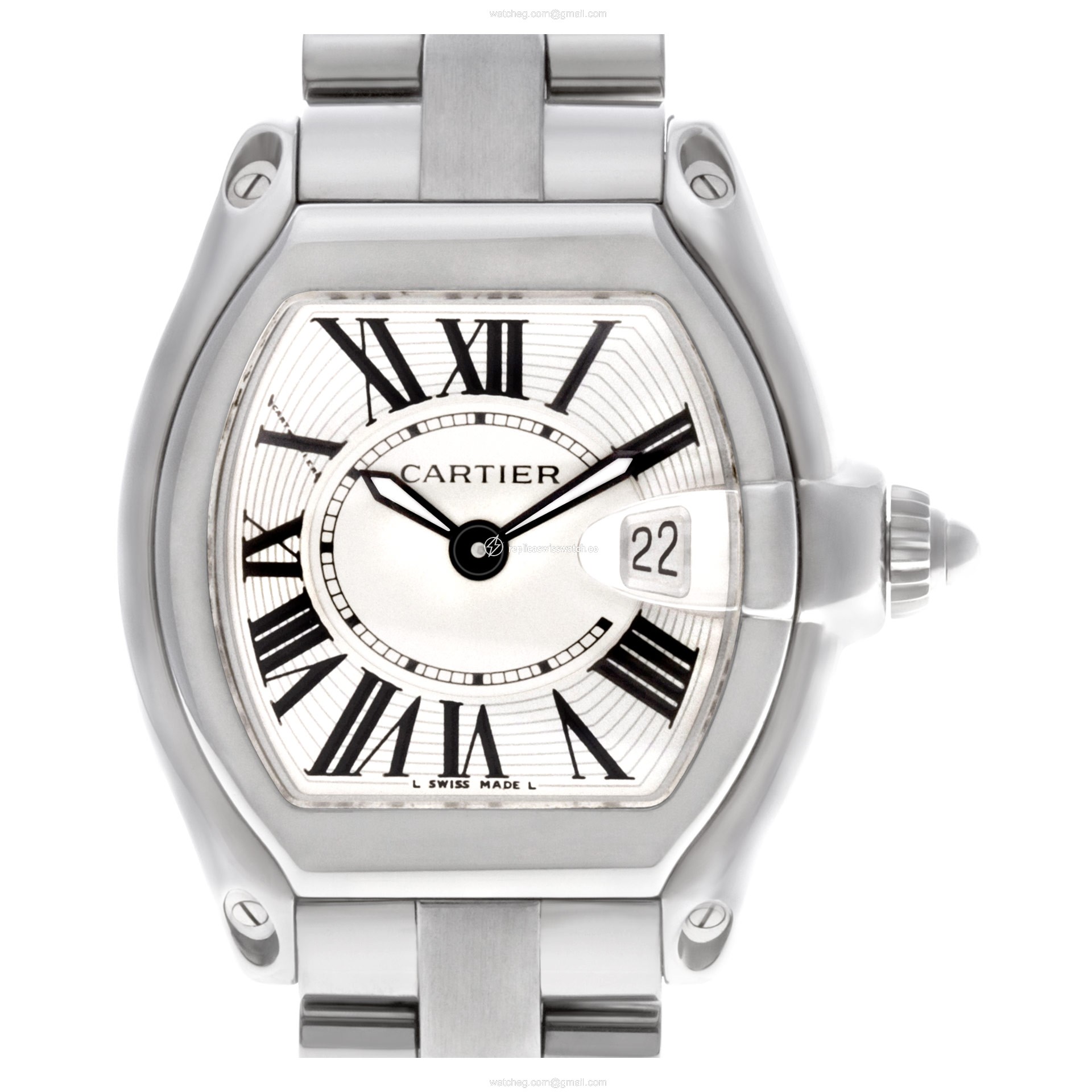 Cartier 2675 Roadster Quartz Female Stainless Steel Replica Cartier 2675 Roadster Quartz Female Stainless Steel Replica