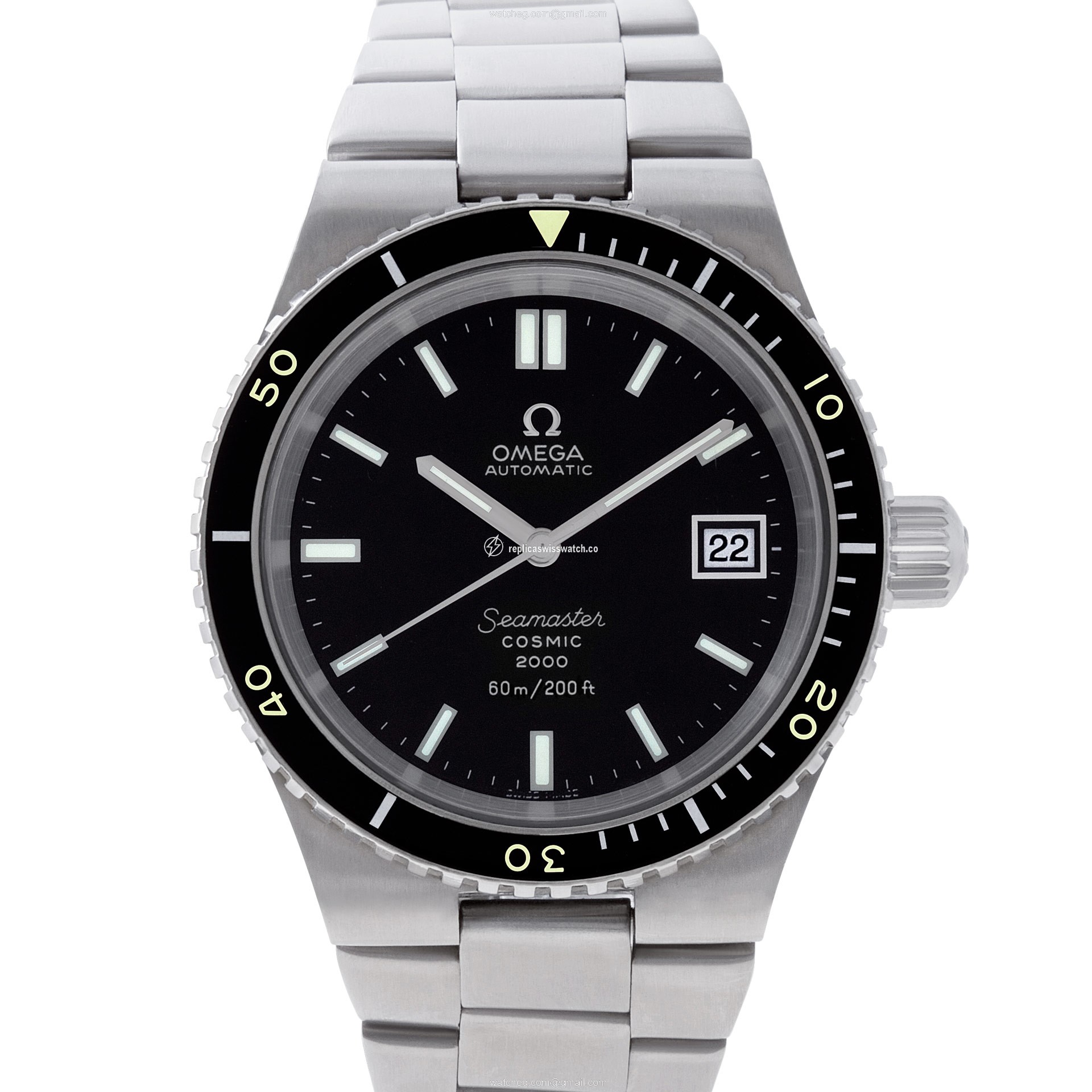 Omega Omega 3363 Seamaster Automatic Male Stainless Steel Replica Omega Omega 3363 Seamaster Automatic Male Stainless Steel Replica
