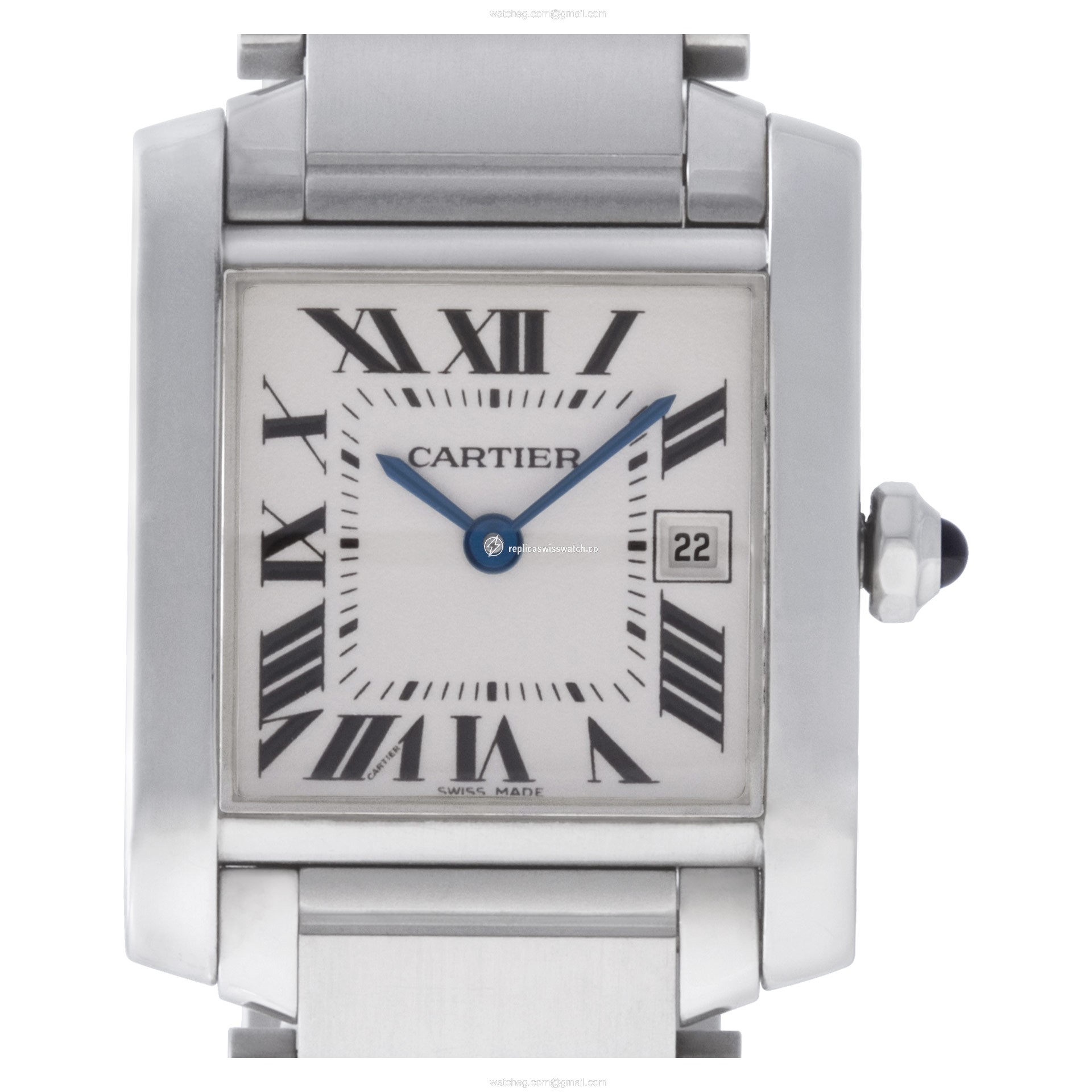Cartier W51011Q3 Tank Francaise Quartz Unisex Stainless Steel Replica Cartier W51011Q3 Tank Francaise Quartz Unisex Stainless Steel Replica