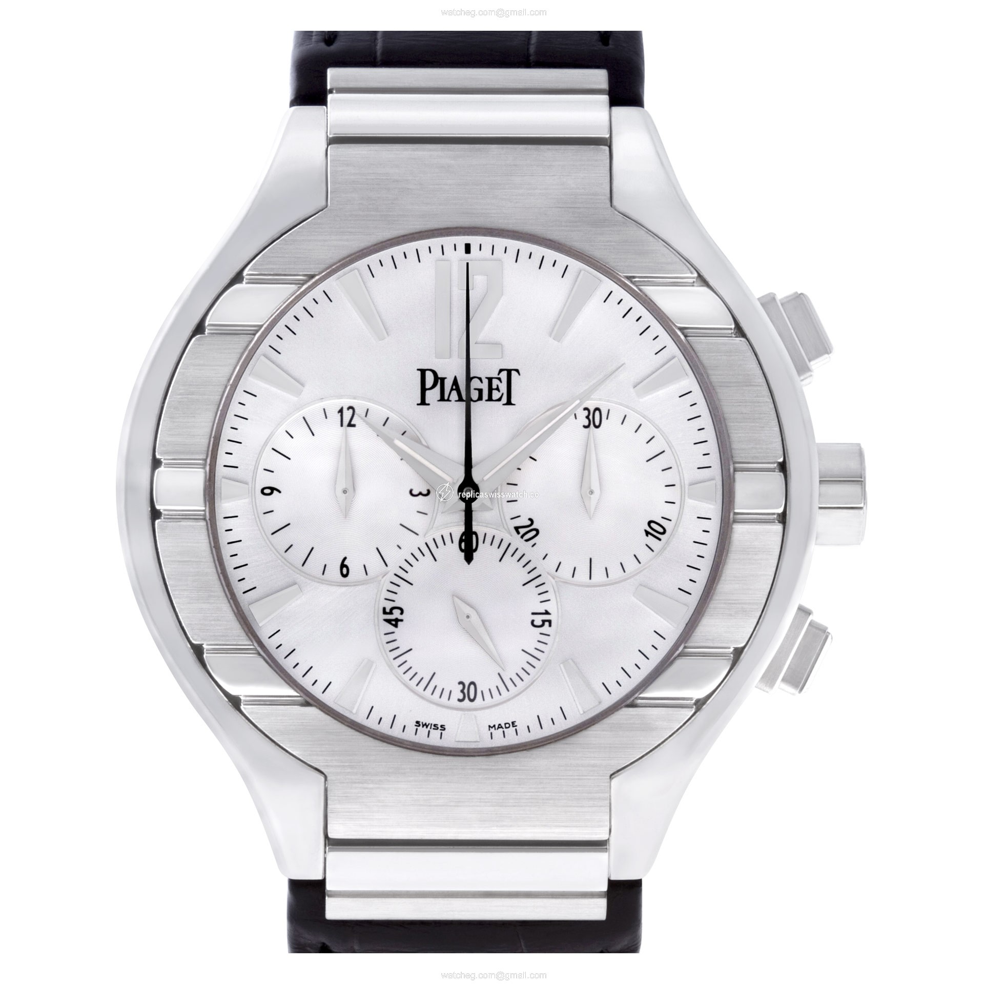 Piaget GOA29017 Polo Automatic Male 18k White Gold Replica Piaget GOA29017 Polo Automatic Male 18k White Gold Replica