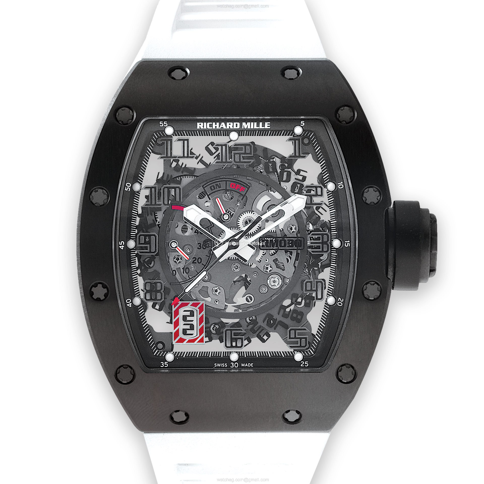 Richard Mille rm030 am ti/294 RM030 Automatic Male Titanium Replica Richard Mille rm030 am ti/294 RM030 Automatic Male Titanium Replica
