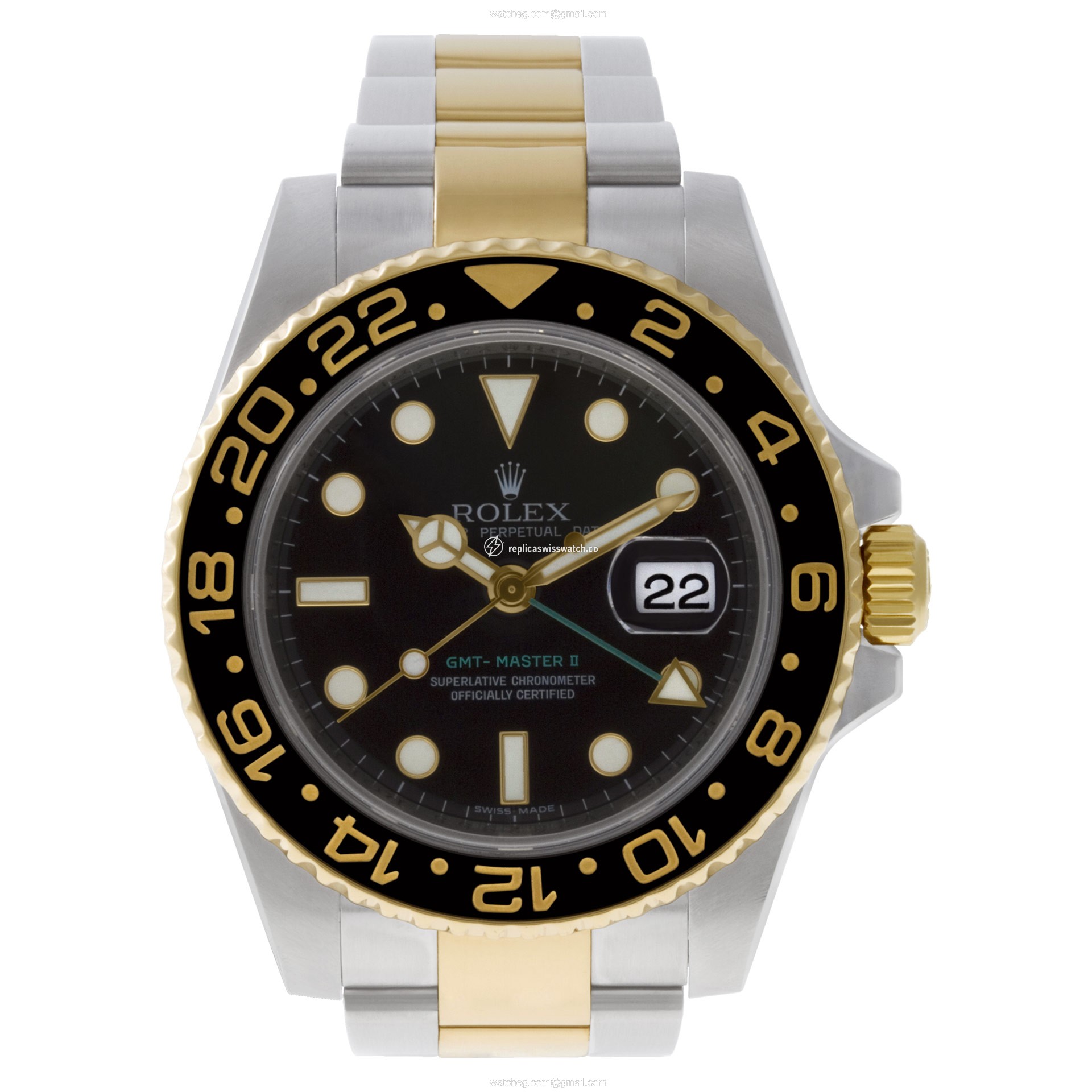 Rolex 116713 GMT-Master Automatic Male Stainless Steel Replica Rolex 116713 GMT-Master Automatic Male Stainless Steel Replica