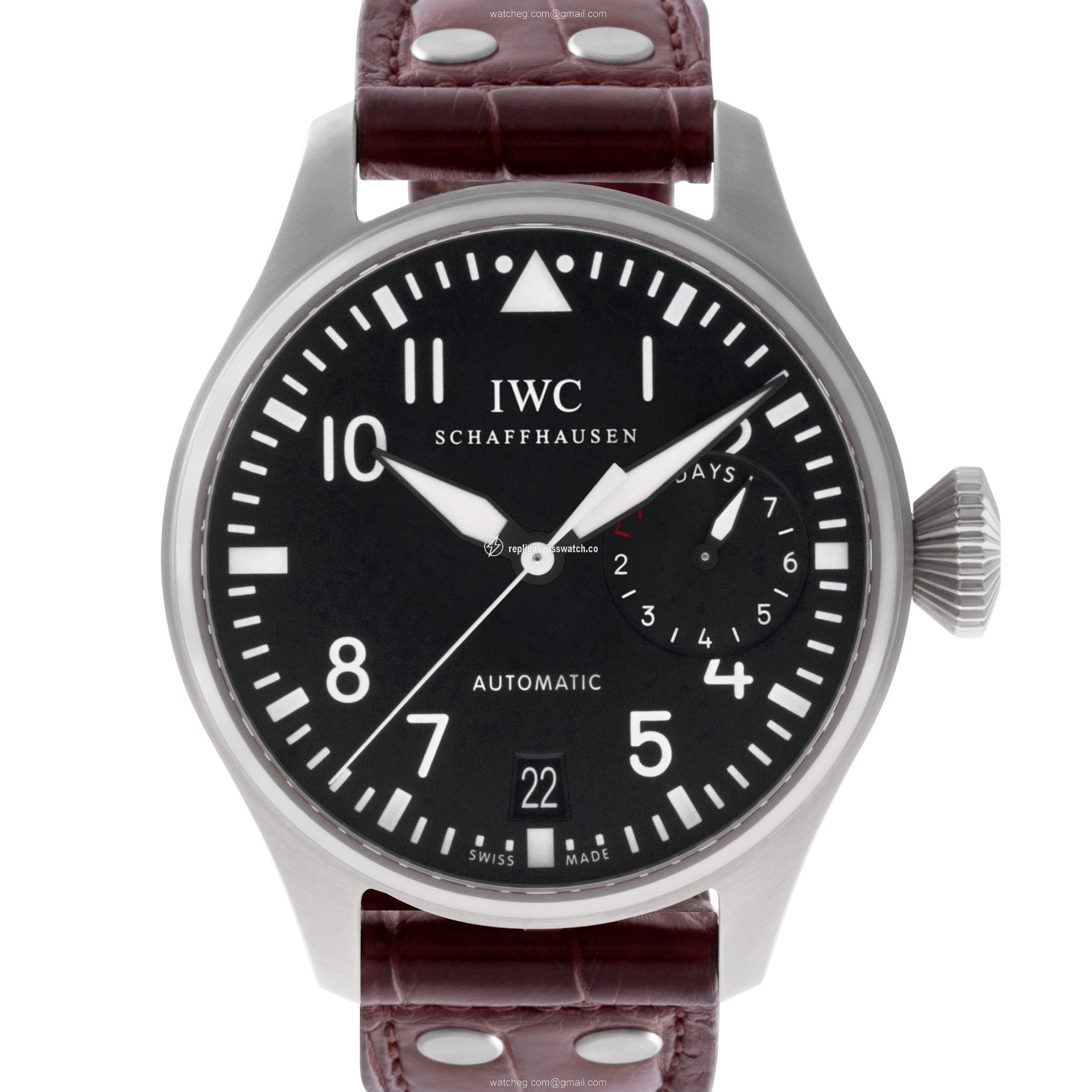 IWC IW5009-01 Big Pilot Automatic Male Stainless Steel Replica IWC IW5009-01 Big Pilot Automatic Male Stainless Steel Replica