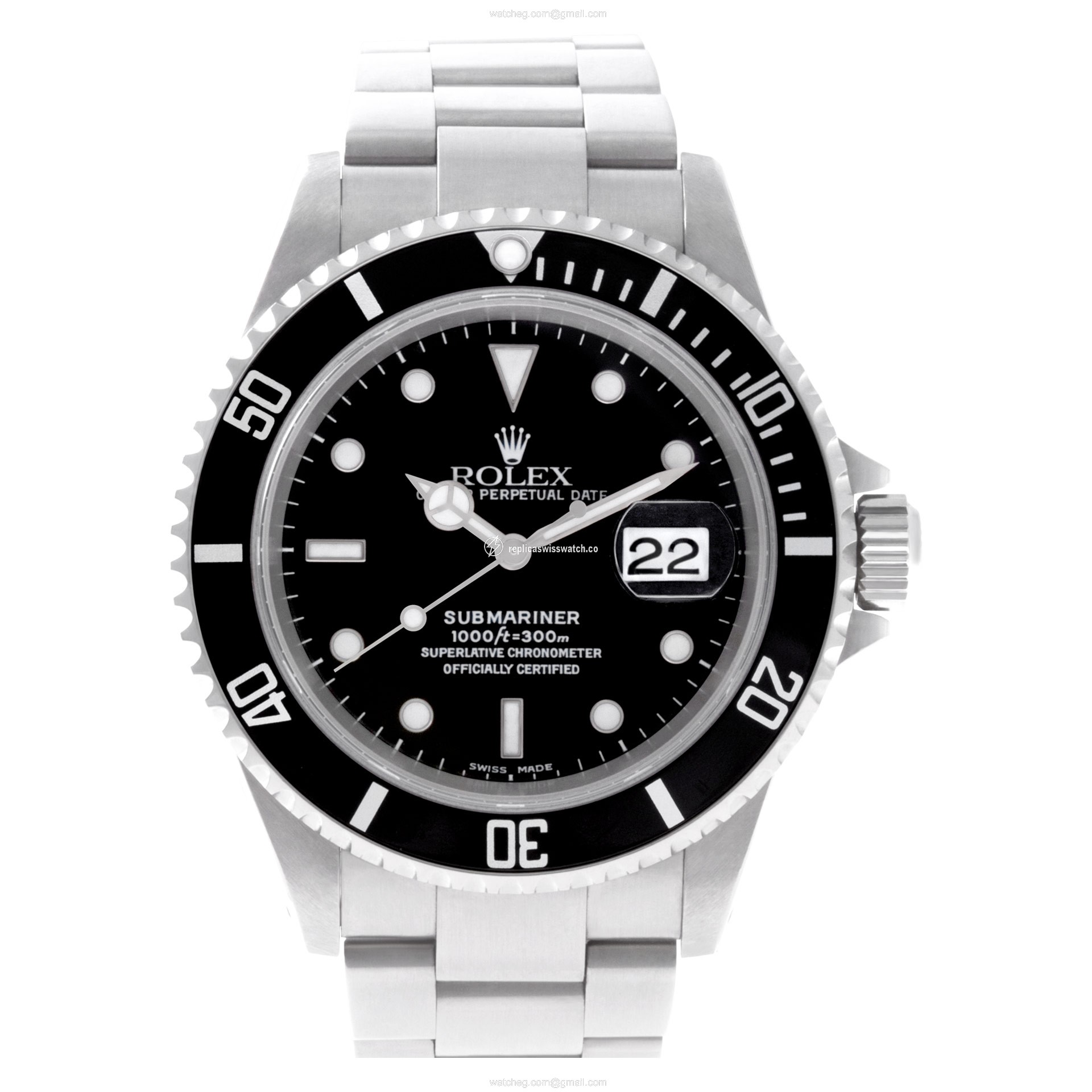 Rolex 16610 Submariner Automatic Male Stainless Steel Replica Rolex 16610 Submariner Automatic Male Stainless Steel Replica