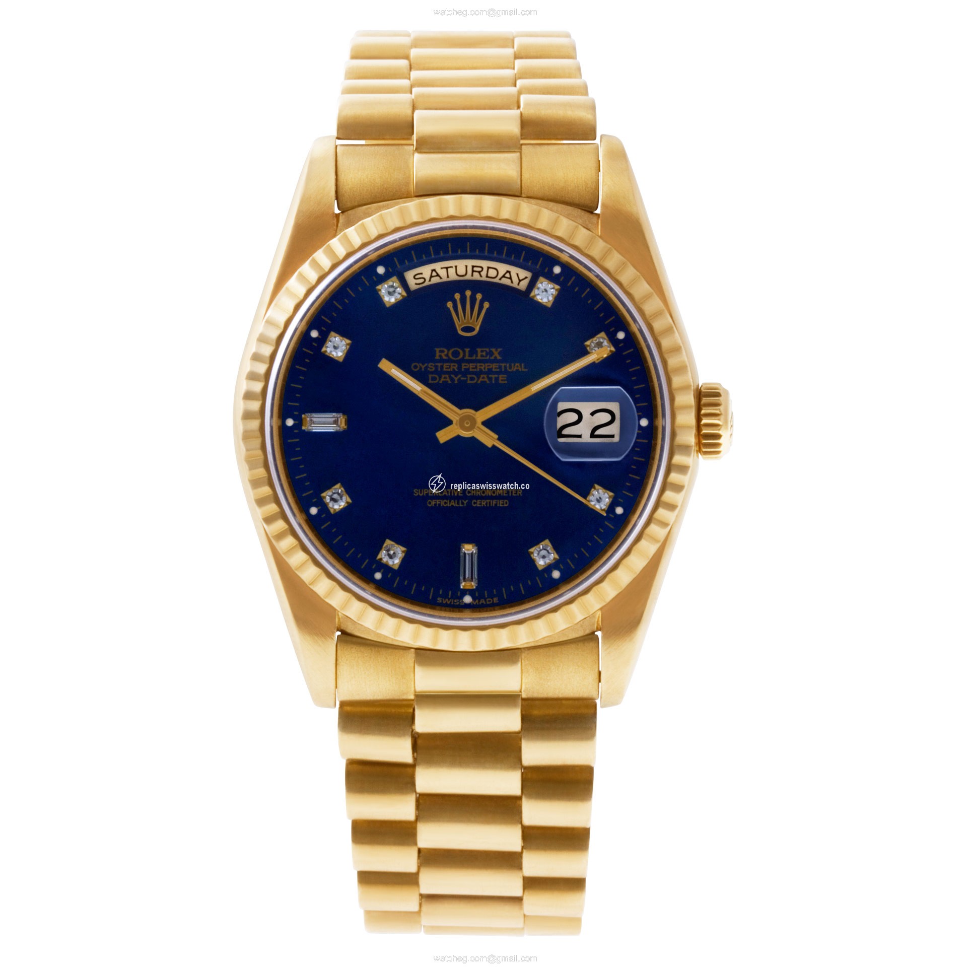 Rolex 18238 Day-Date Automatic Male 18k yellow gold Replica Rolex 18238 Day-Date Automatic Male 18k yellow gold Replica