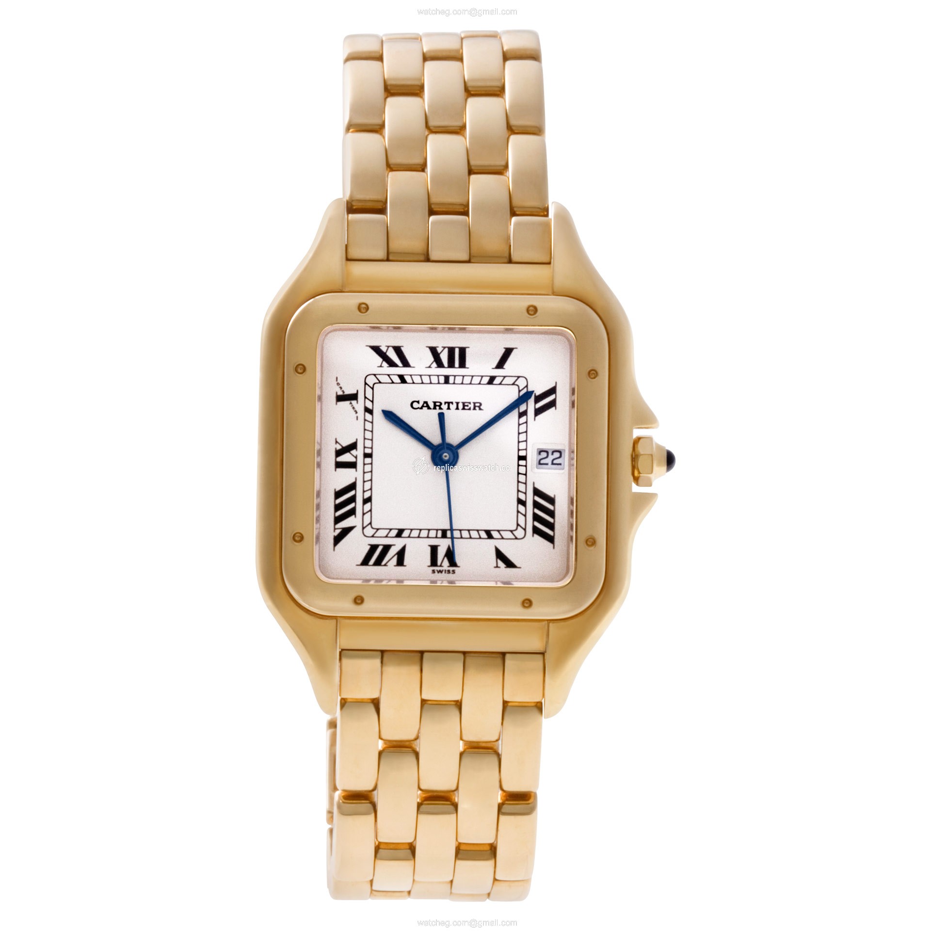 Cartier 887968 Panthere Quartz Male 18k yellow gold Replica Cartier 887968 Panthere Quartz Male 18k yellow gold Replica