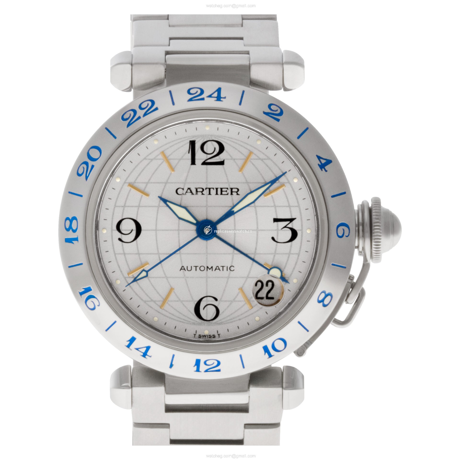 Cartier W31074M7 Pasha Automatic Unisex Stainless Steel Replica Cartier W31074M7 Pasha Automatic Unisex Stainless Steel Replica