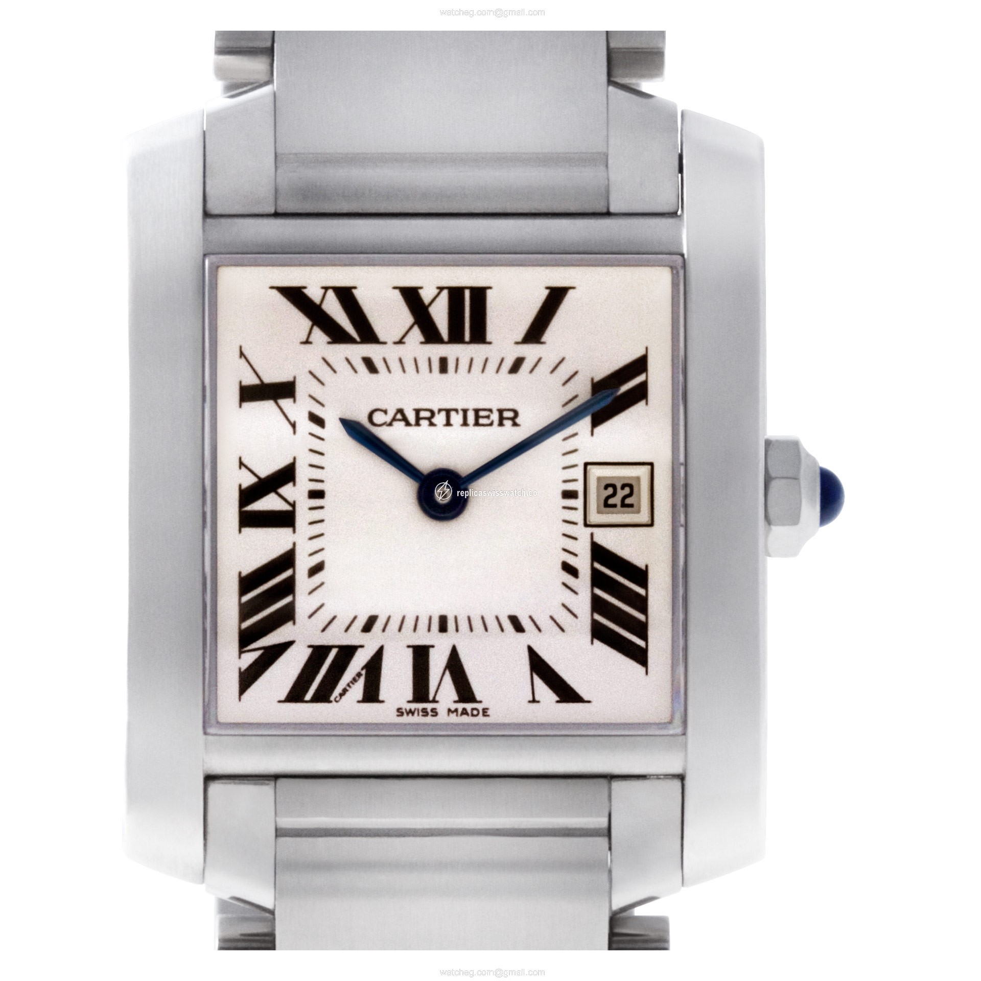 Cartier W51011Q3 Tank Francaise Quartz Unisex Stainless Steel Replica Cartier W51011Q3 Tank Francaise Quartz Unisex Stainless Steel Replica