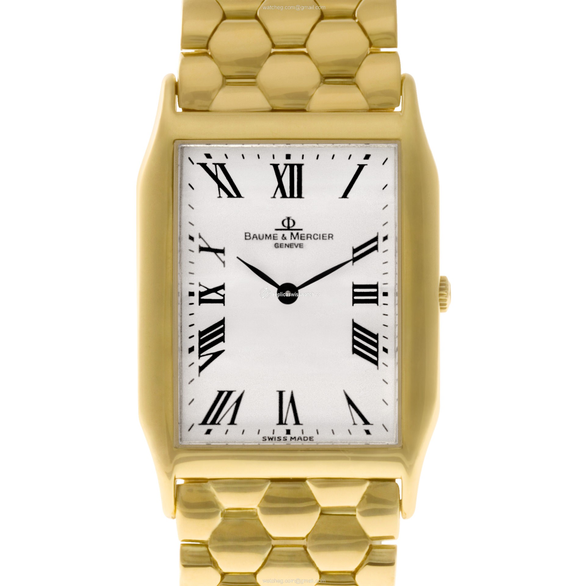 Baume & Mercier 17605 Hampton Quartz Unisex 18k yellow gold Replica Baume & Mercier 17605 Hampton Quartz Unisex 18k yellow gold Replica