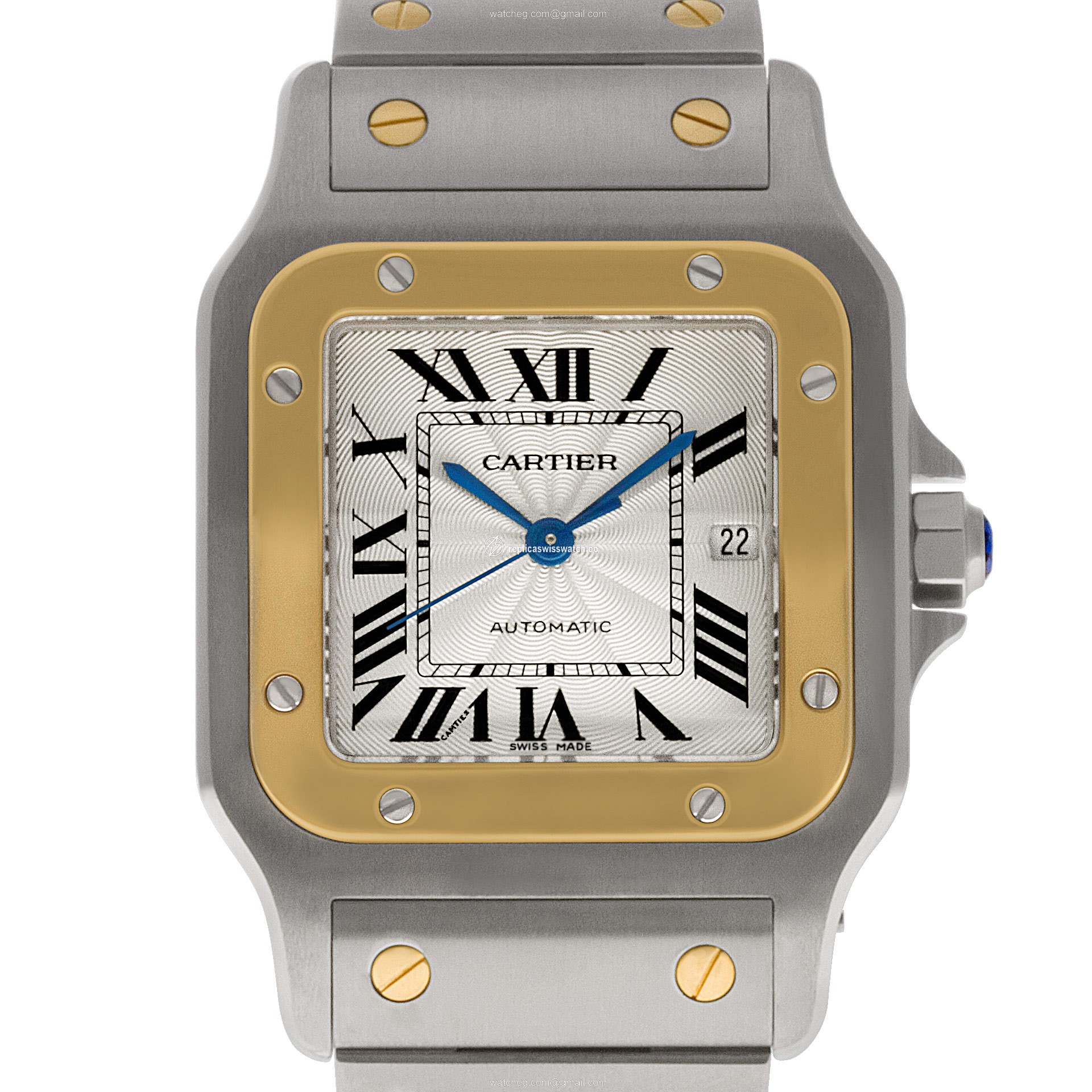 Cartier 2319 Santos Automatic Male Stainless Steel Replica Cartier 2319 Santos Automatic Male Stainless Steel Replica