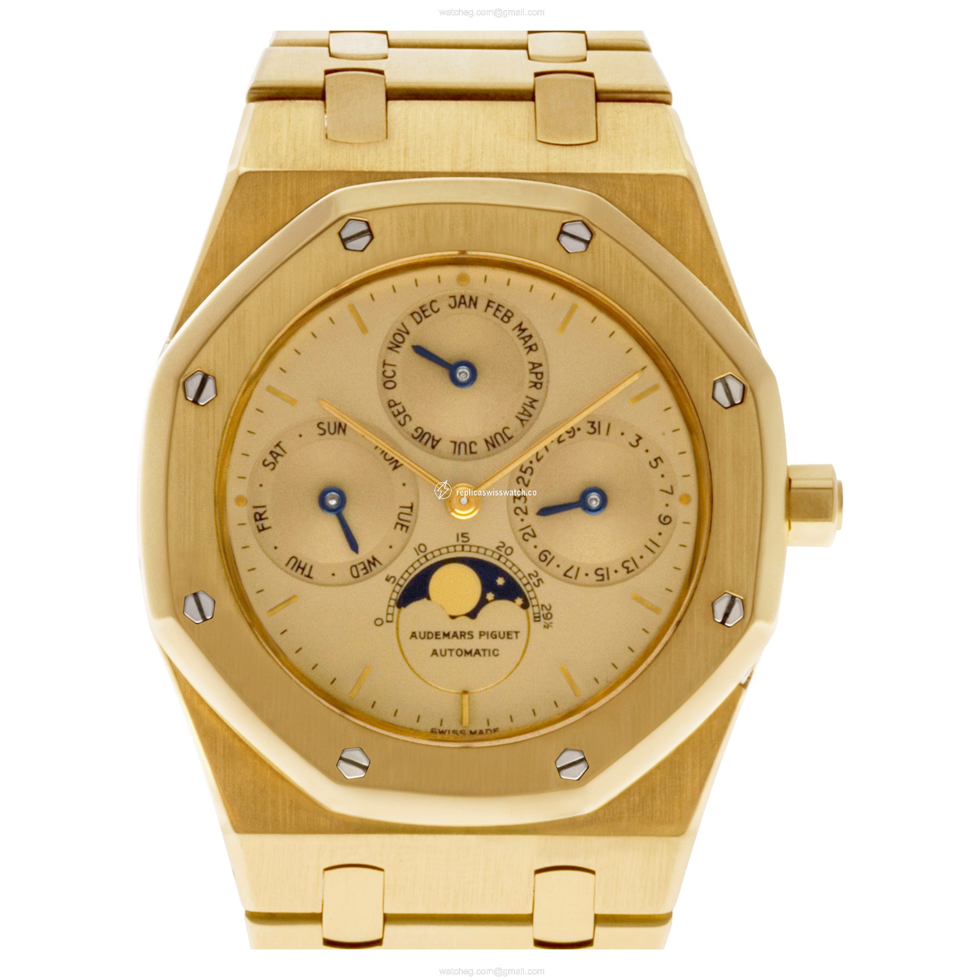 Audemars Piguet 25654ba Royal Oak Automatic Male 18k yellow gold Replica Audemars Piguet 25654ba Royal Oak Automatic Male 18k yellow gold Replica