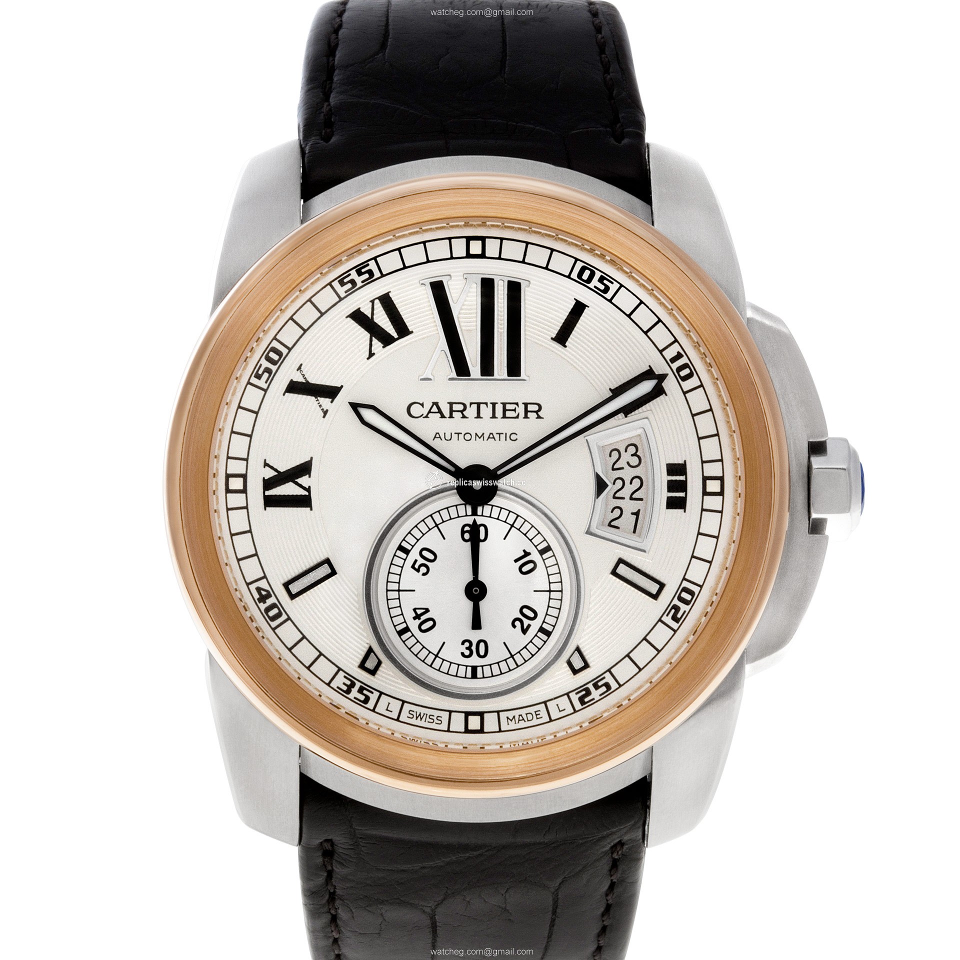 Cartier W7100039 Calibre Automatic Male Stainless Steel Replica Cartier W7100039 Calibre Automatic Male Stainless Steel Replica