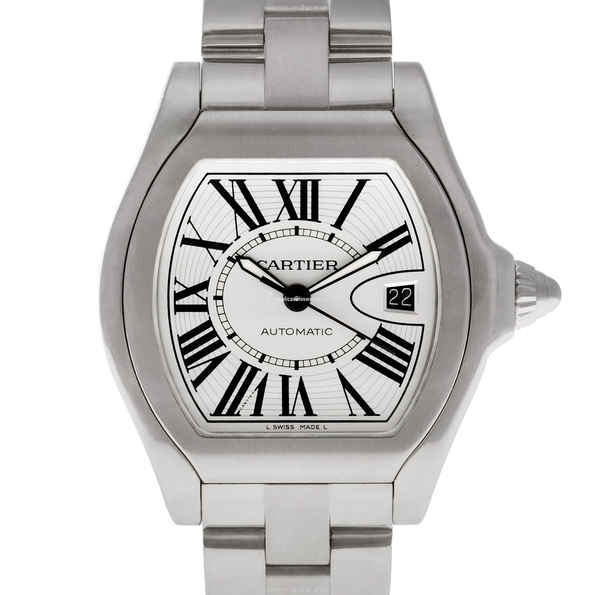 Cartier 3312 Roadster Automatic Male Stainless Steel Replica Cartier 3312 Roadster Automatic Male Stainless Steel Replica