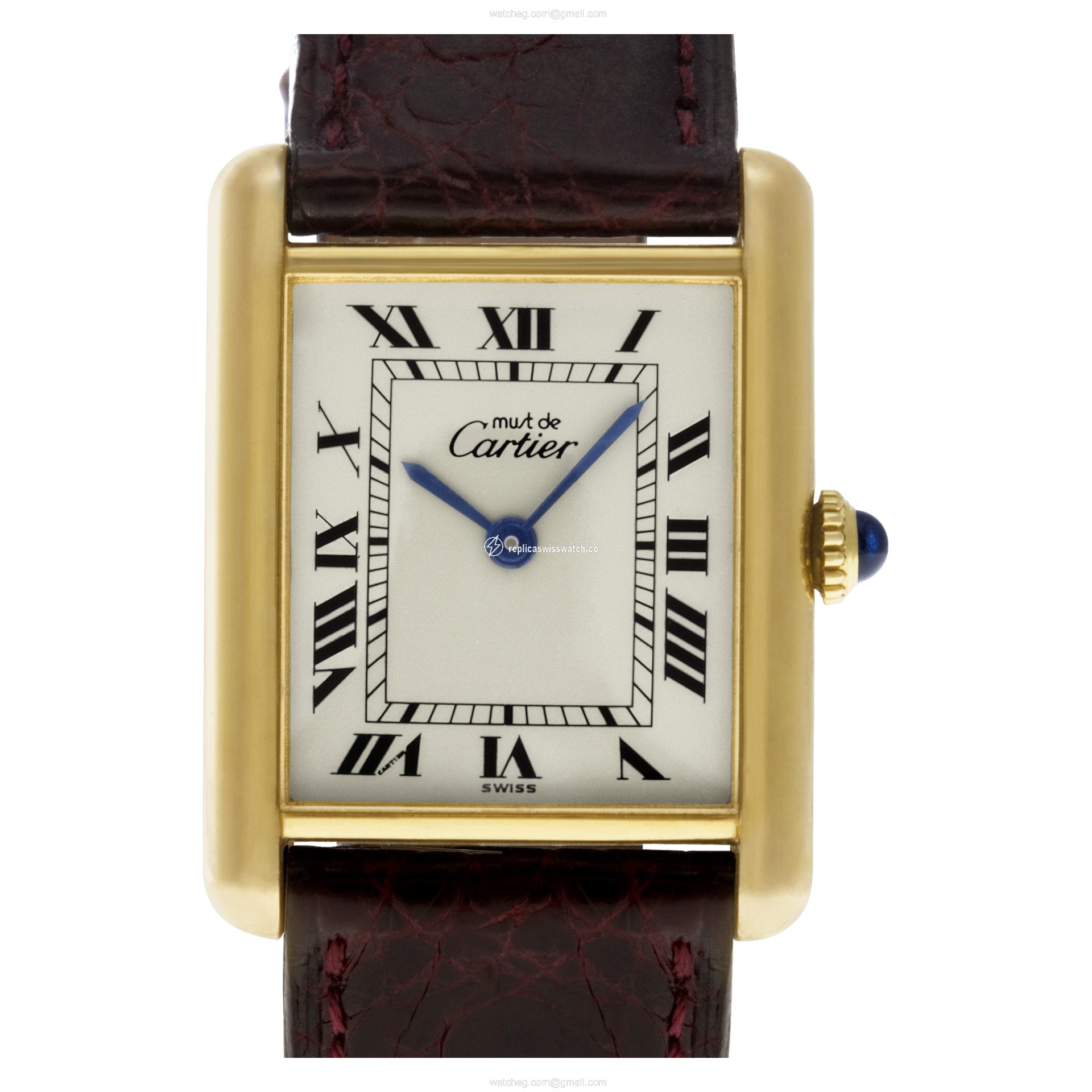 Cartier 60029 Tank Vermeil Manual Female Vermeil Replica Cartier 60029 Tank Vermeil Manual Female Vermeil Replica