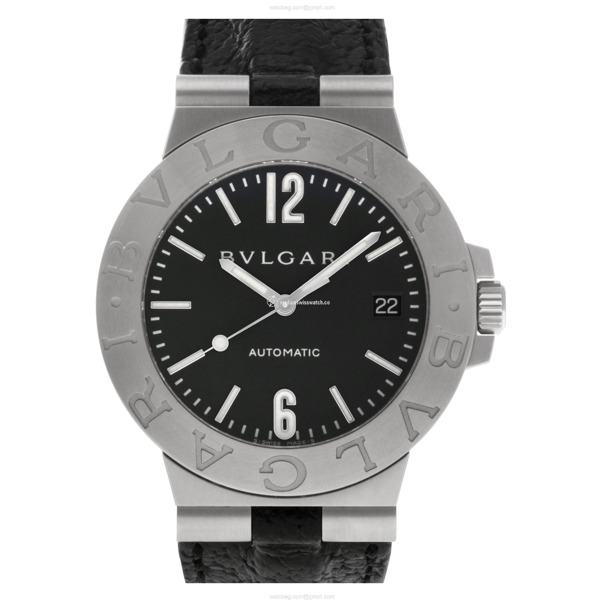 Bvlgari lcv38s Diagono Automatic Male Stainless Steel Replica Bvlgari lcv38s Diagono Automatic Male Stainless Steel Replica